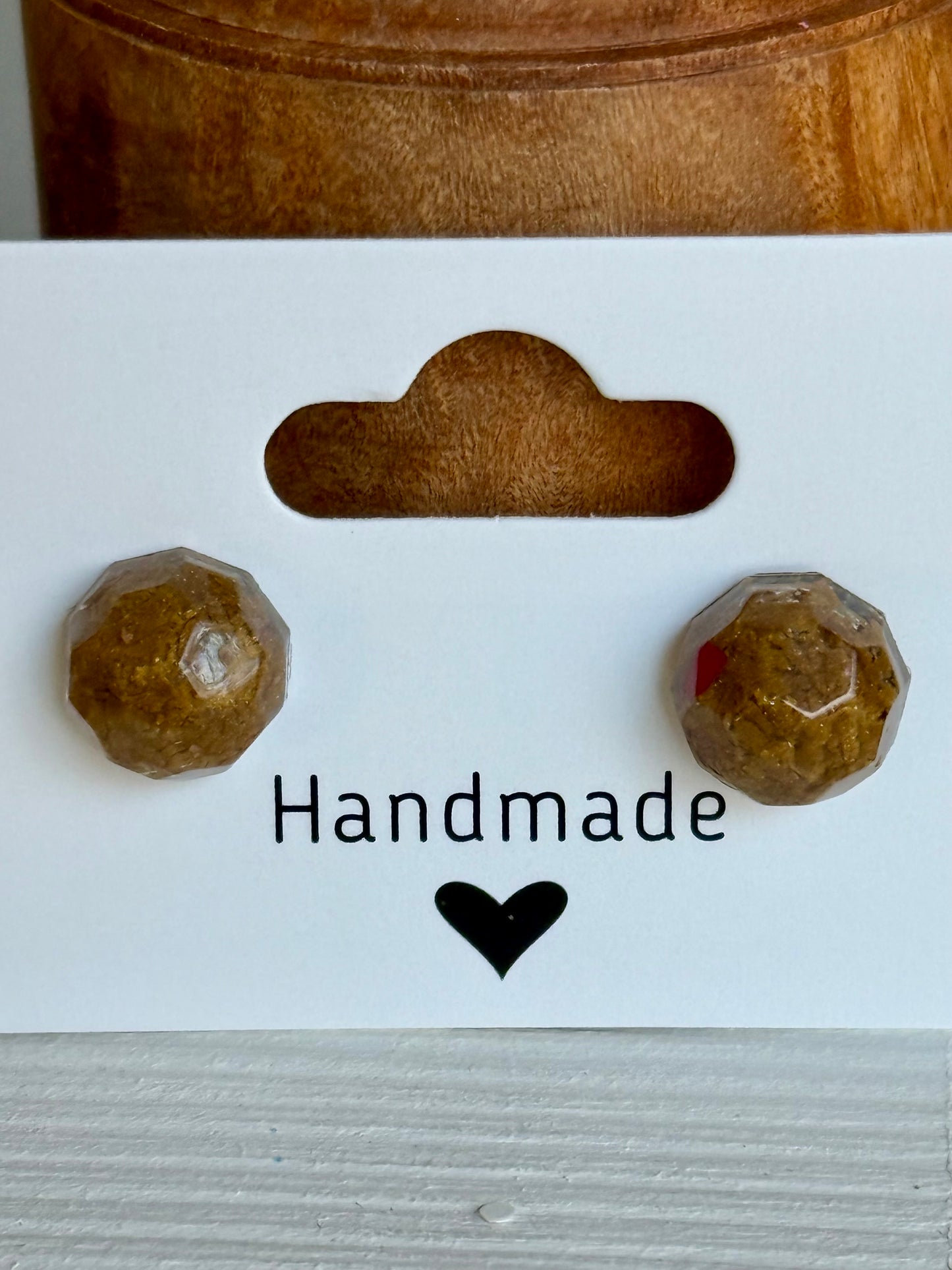 Small Round Studs (Gold)