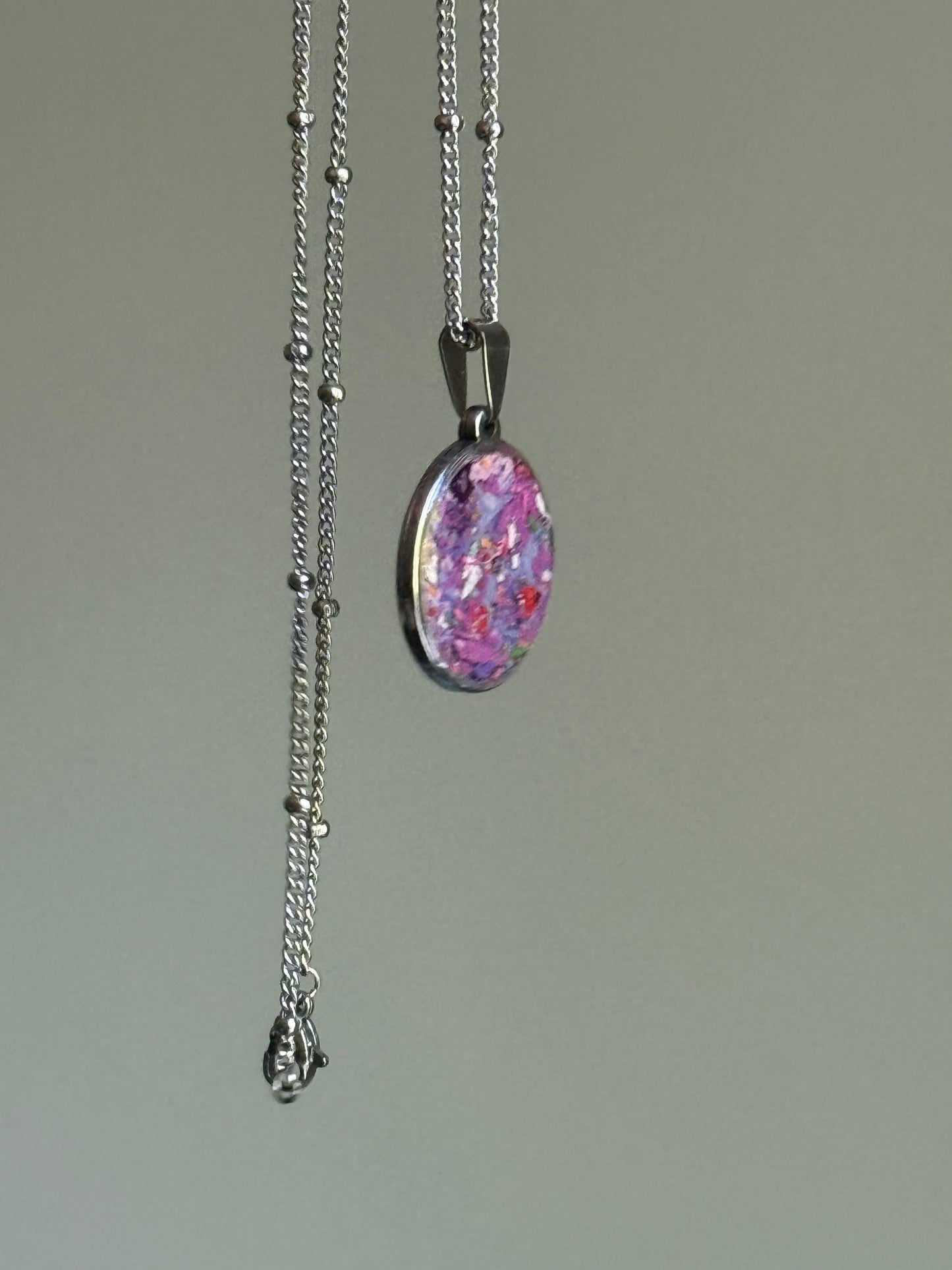 Orbis Medium Pendant (Purples)