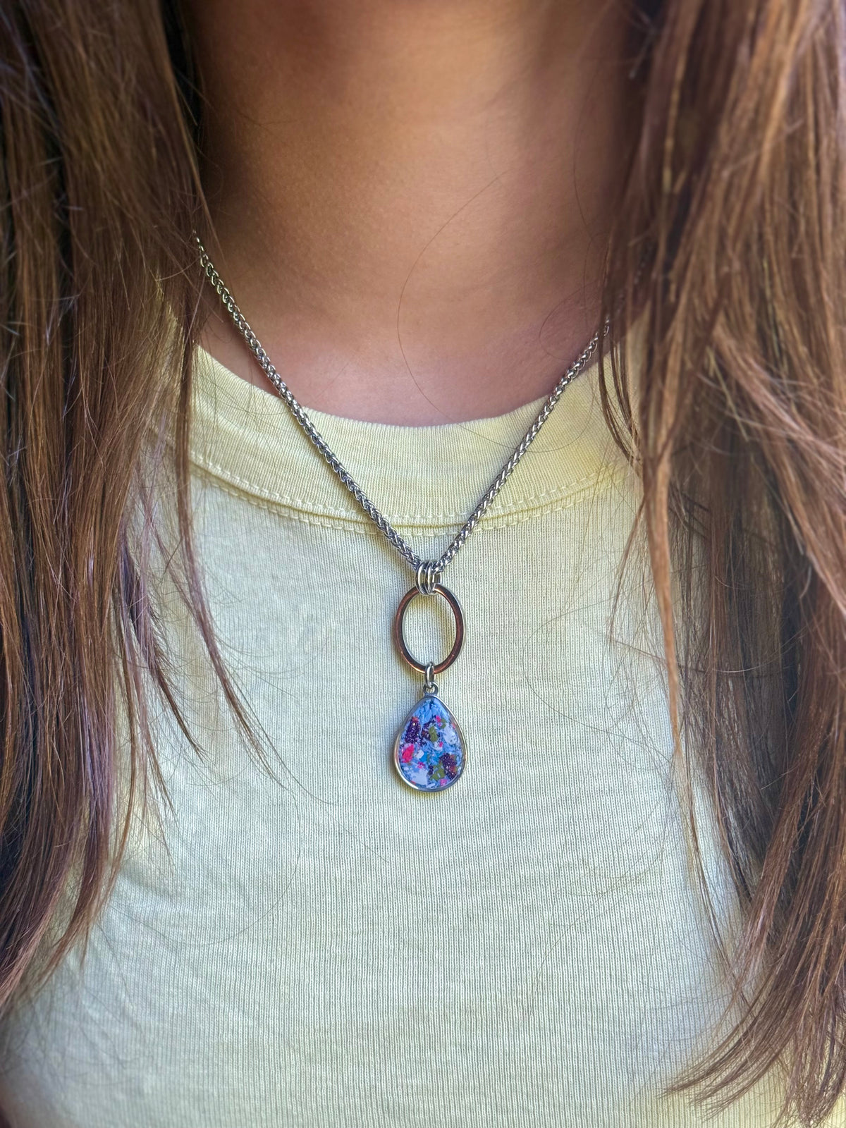 Carmen Necklace (Periwinkle Purple)