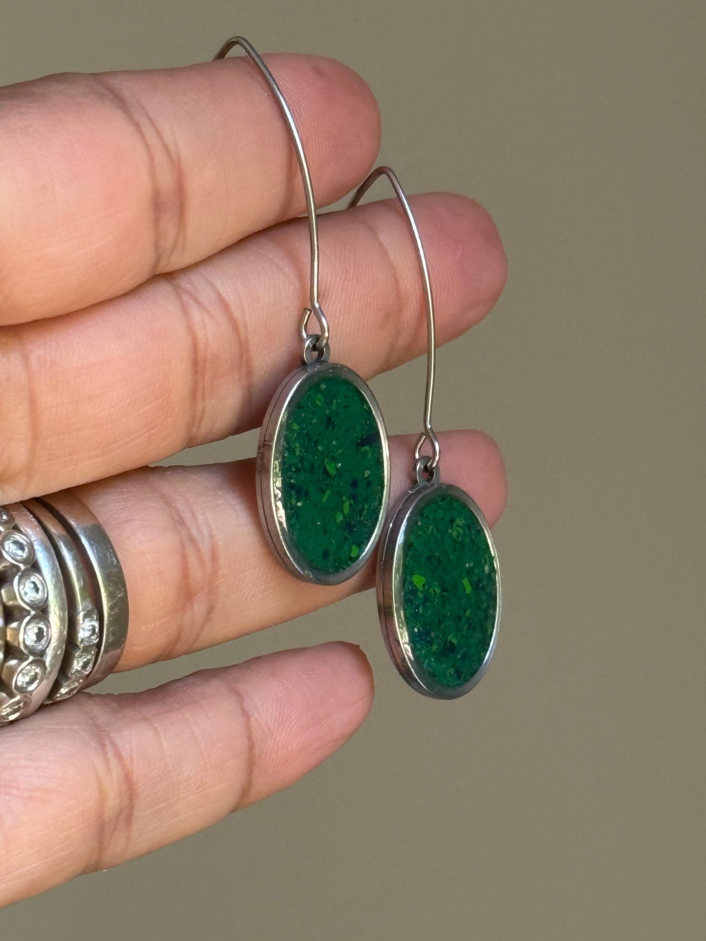 Evergreen Prisma Earrings