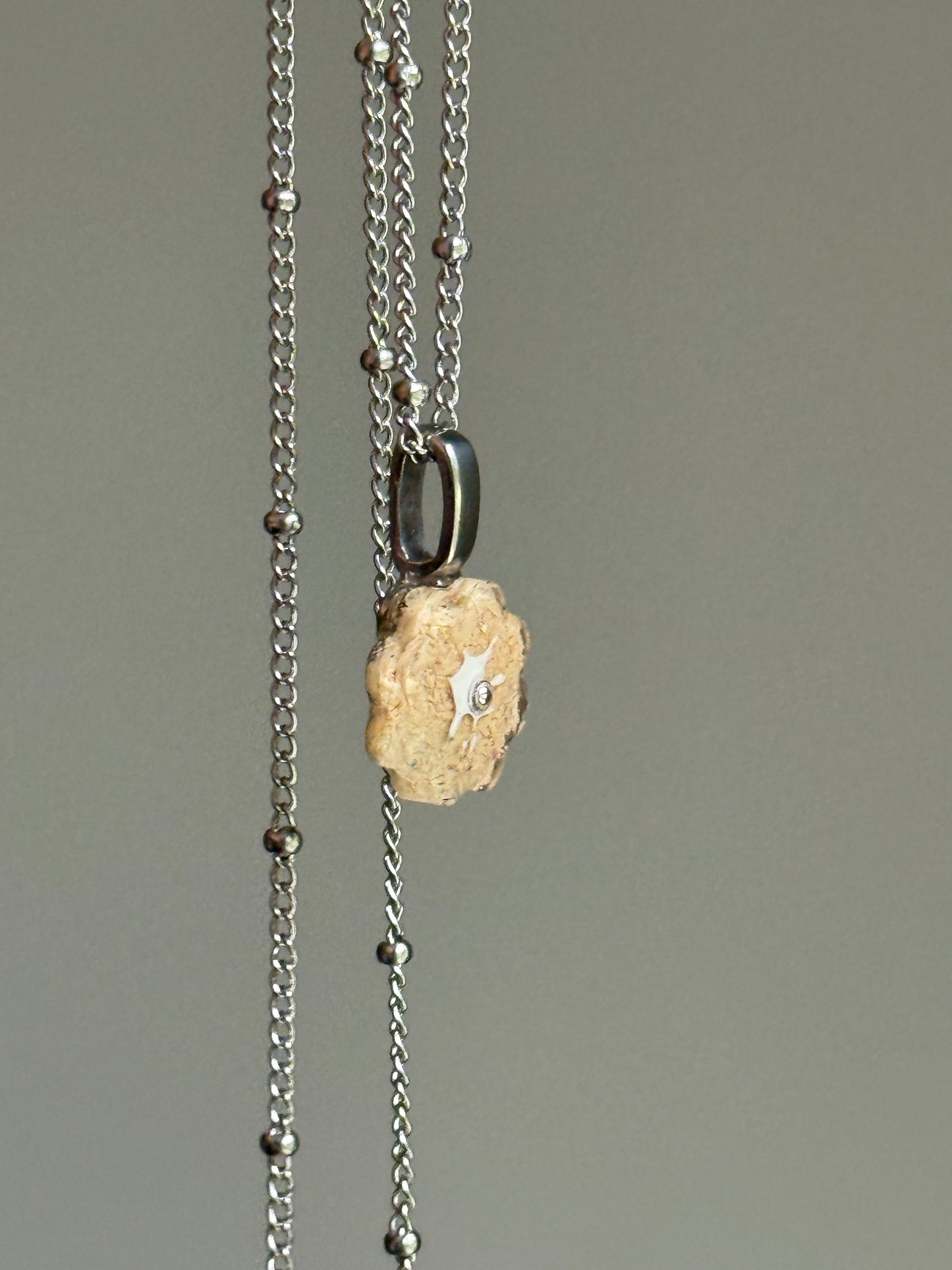 Crayon Bloom Pendant (Almond)