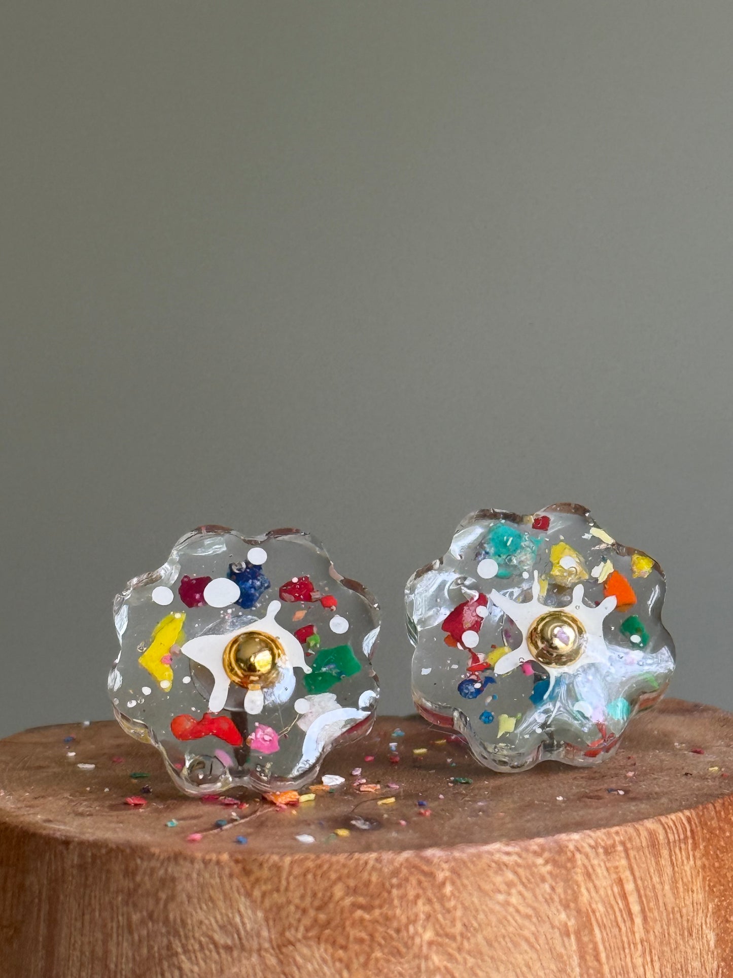 Crayon Blooms (Clearly Colorful)