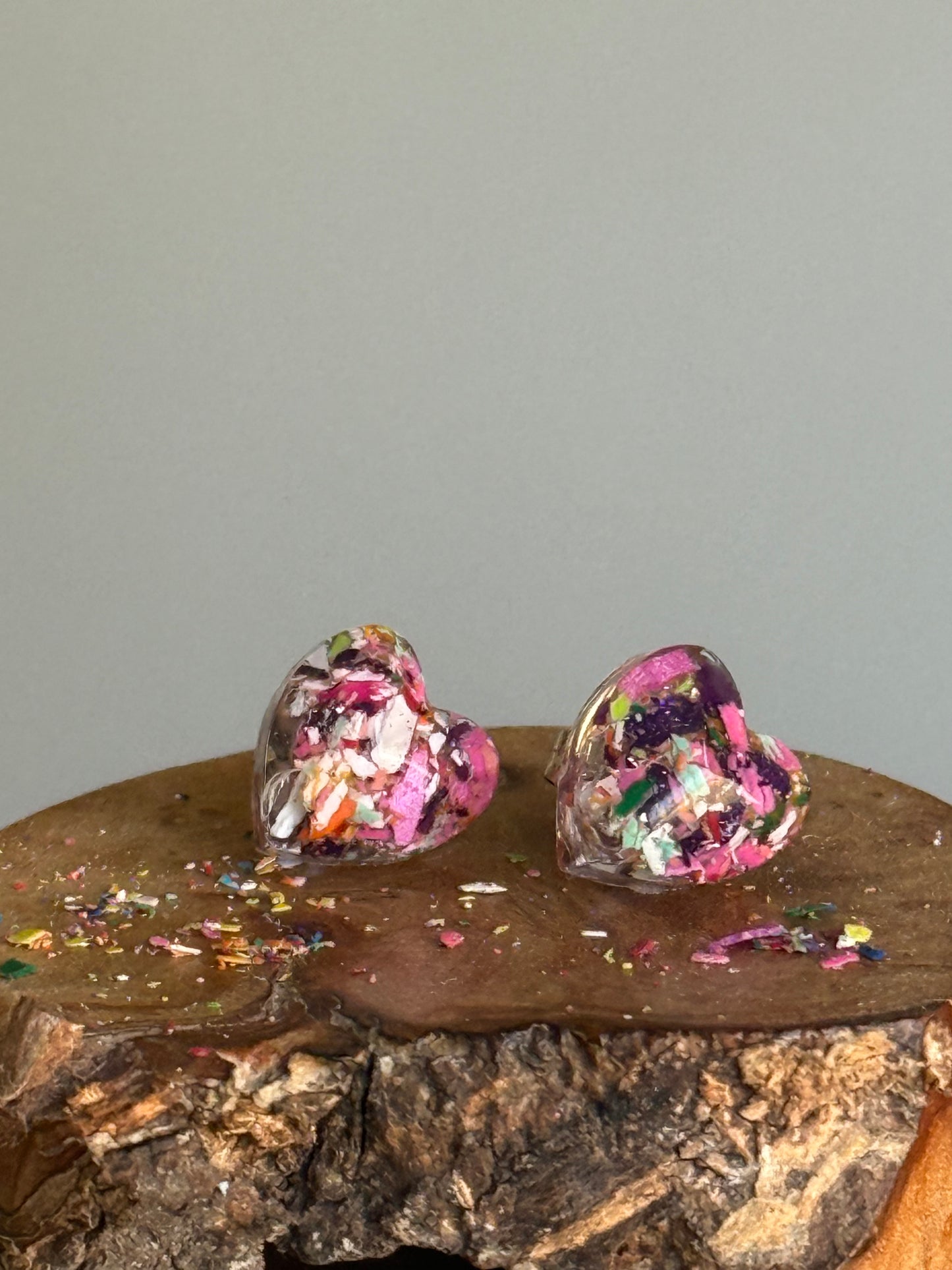 Small Heart Studs (Harmony)