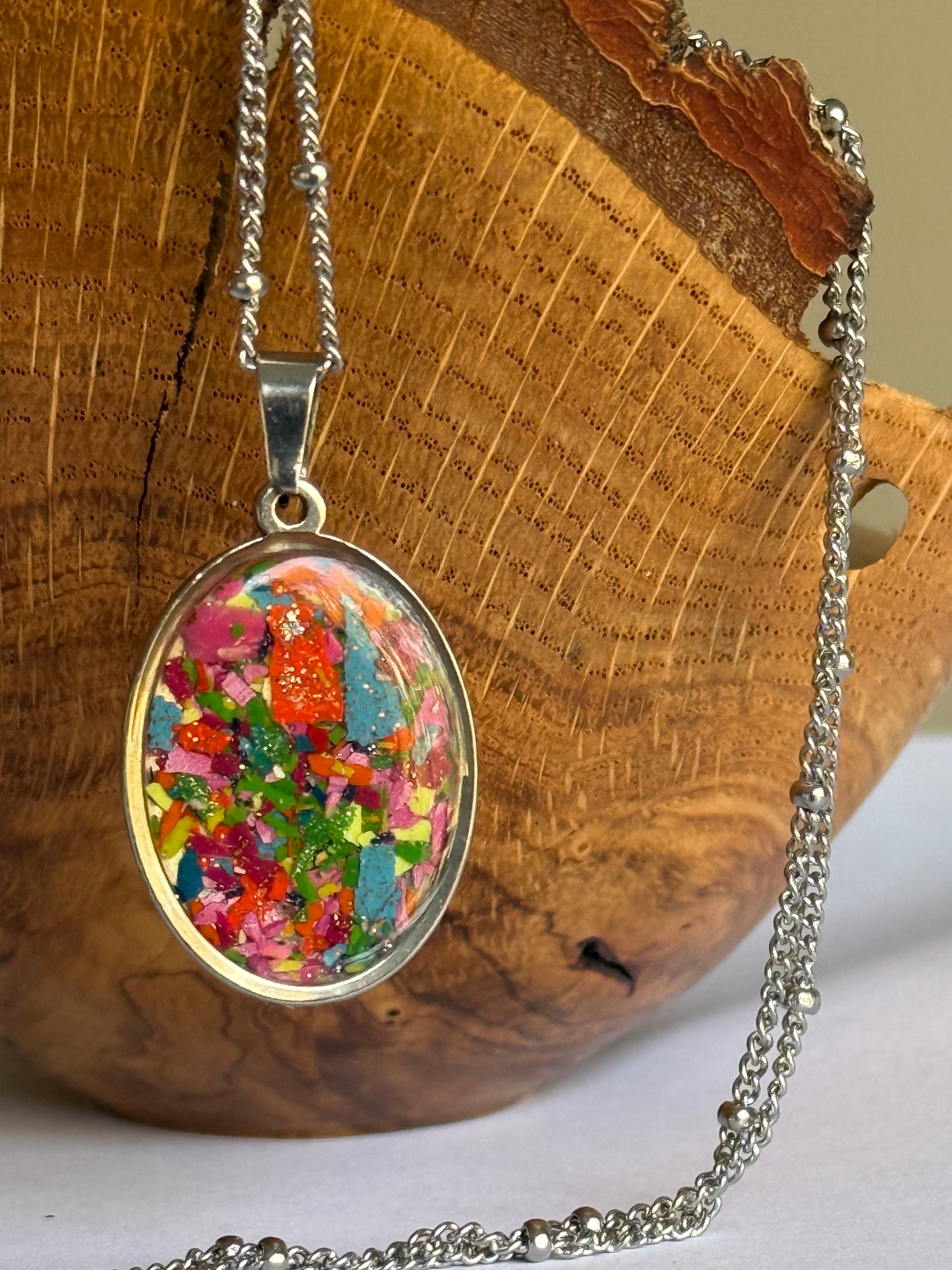 Tropical (Oval Pendant)