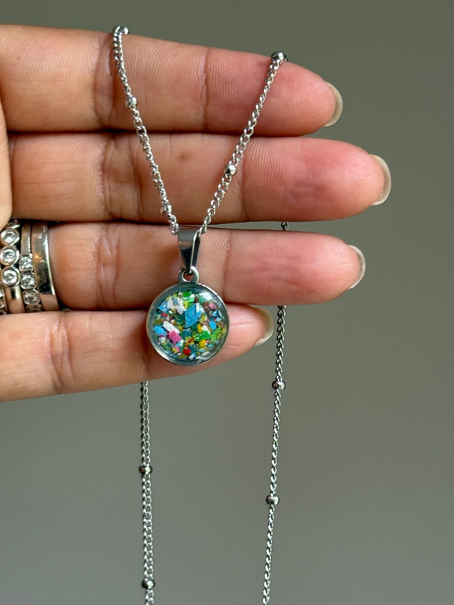 Small Orbis Crayon Pendant (Mystical Magical)