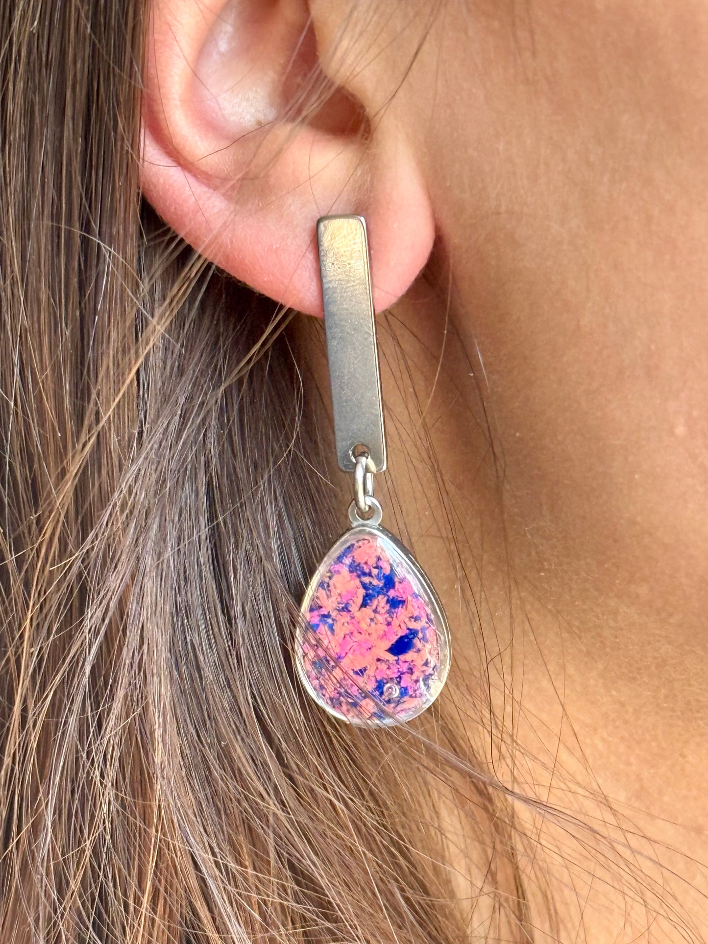 Luz Earrings (Pinks)