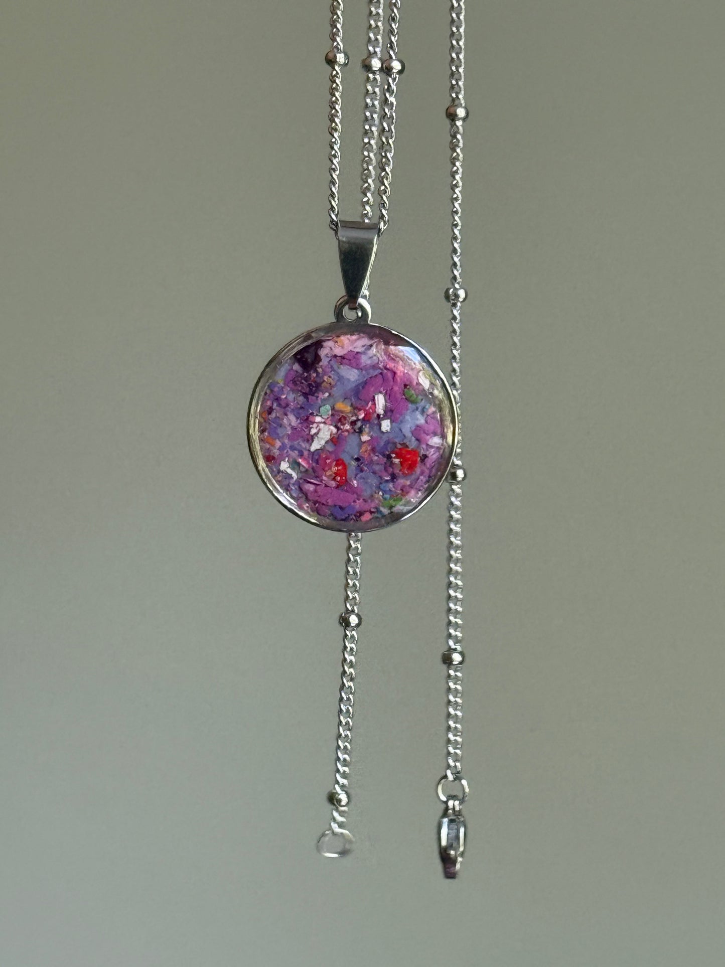 Orbis Medium Pendant (Purples)