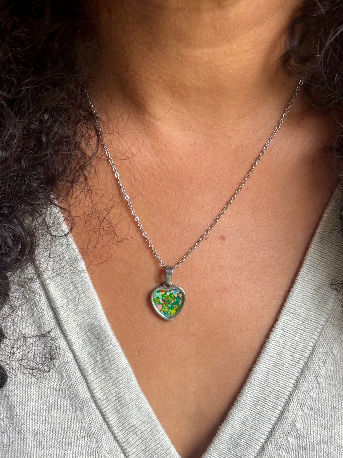 Groovy Heart Necklace