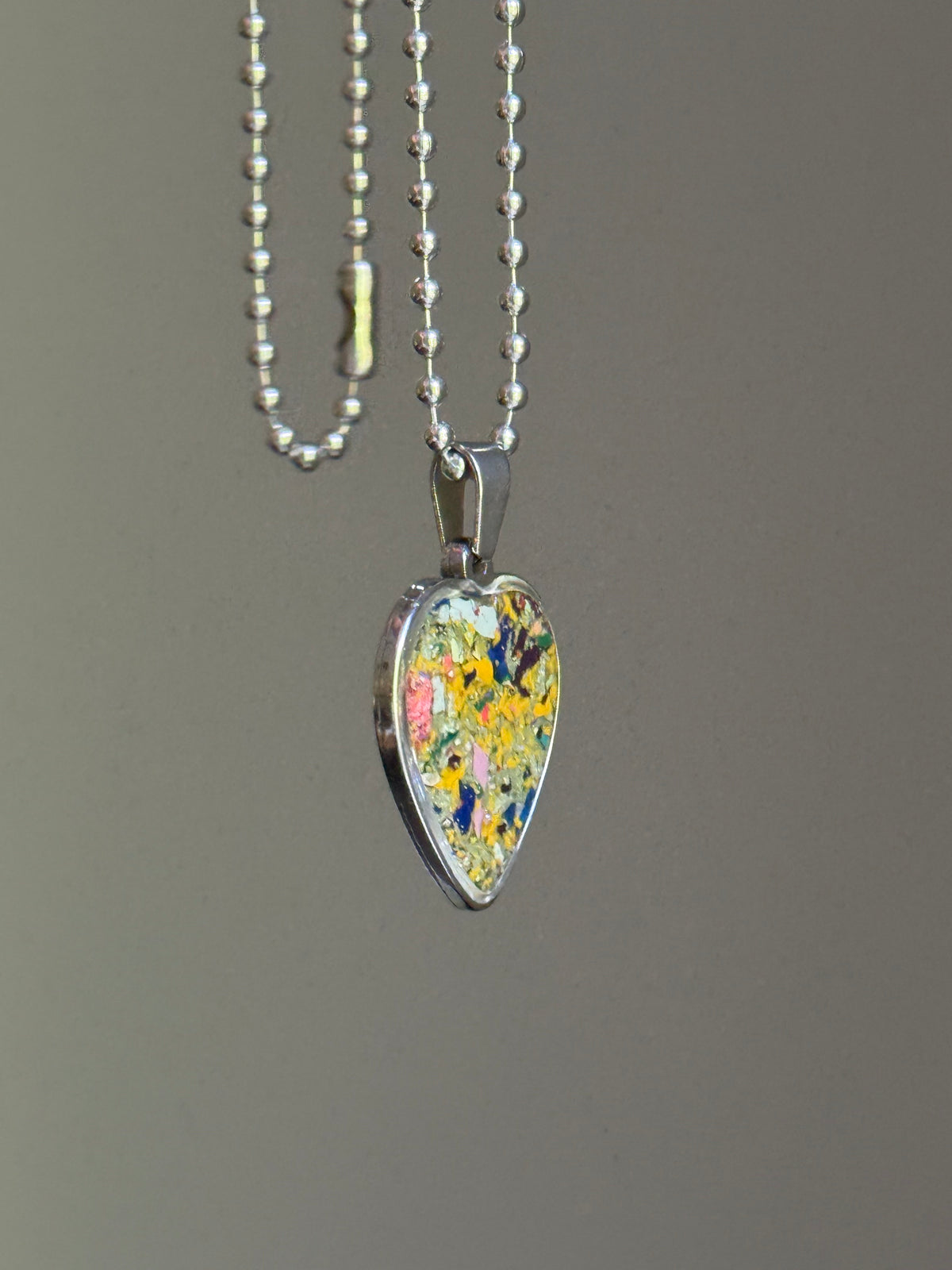 From our Atlanta studio to your collection. Every crayon heart pendant is uniquely co-created. Discover crayon jewelry by Crayonfetti.
