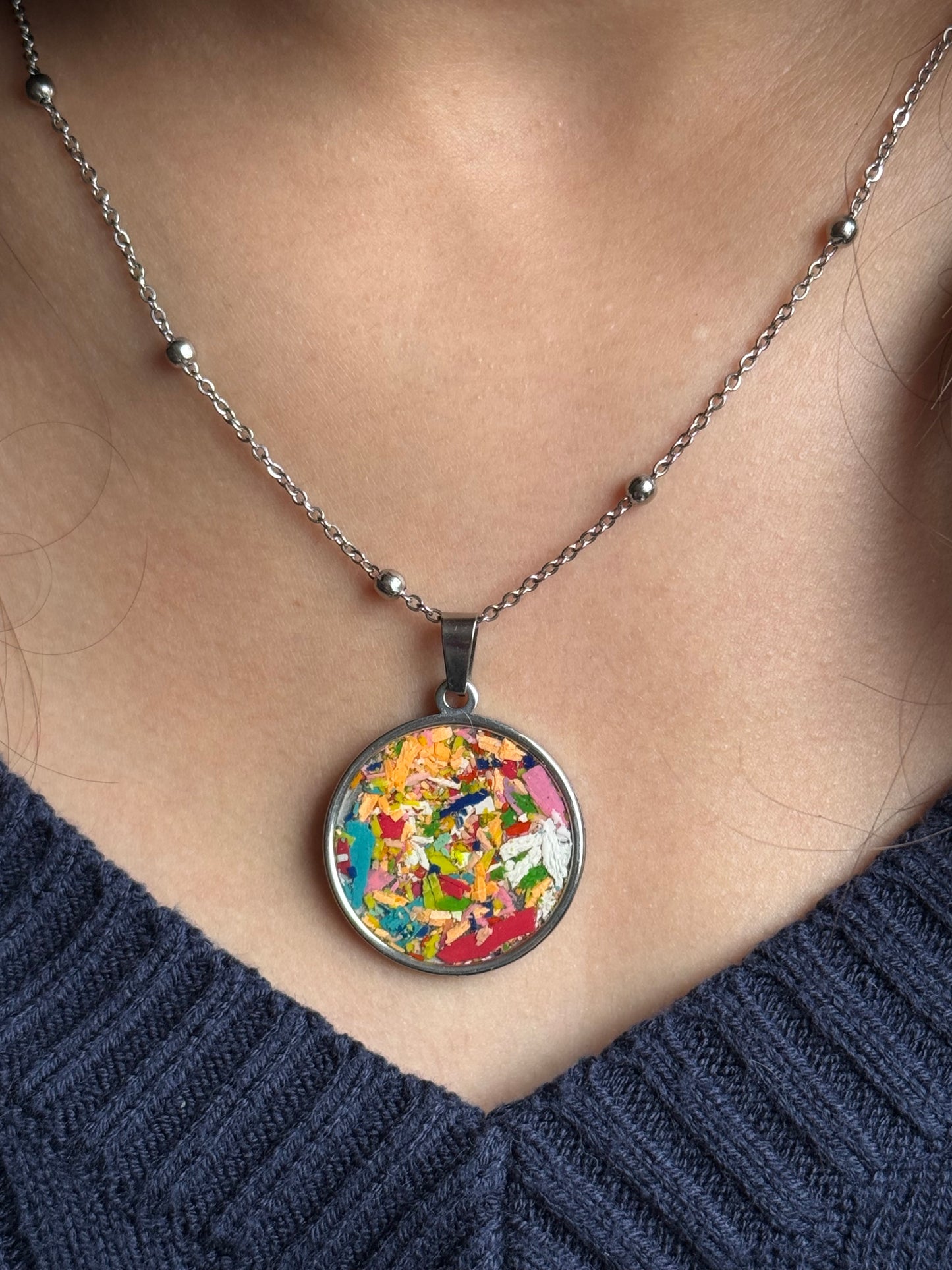 Collier Rond Multicolore (Grand)