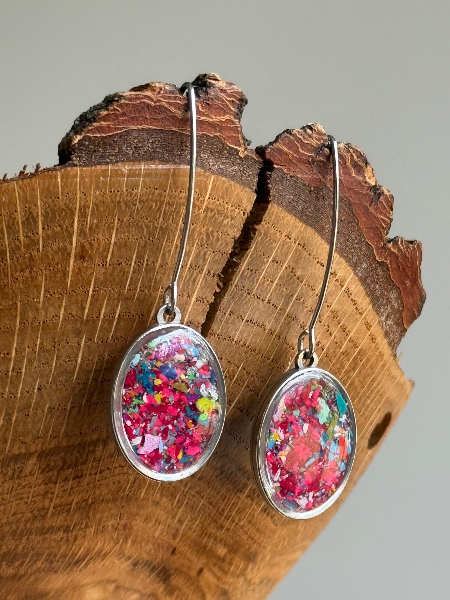 Prisma Drop Earrings (Flamenco)