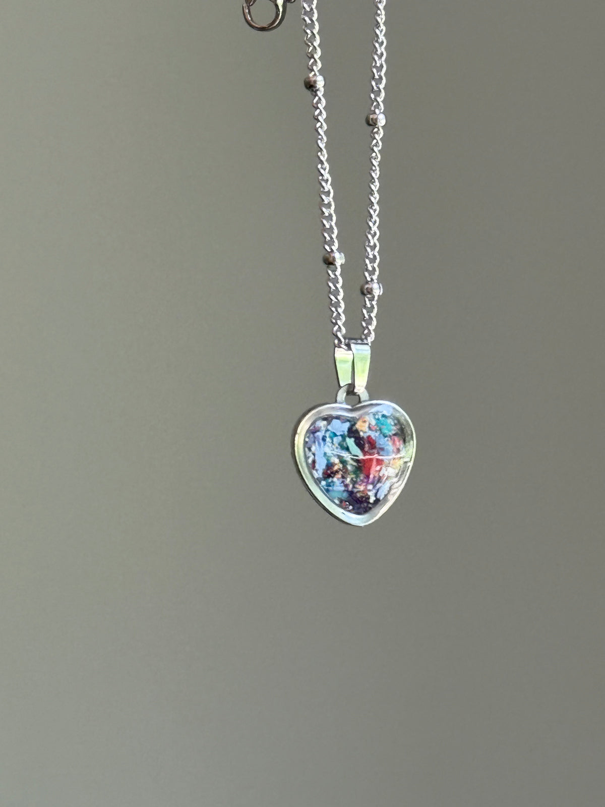 Aguas Buenas Heart Necklace