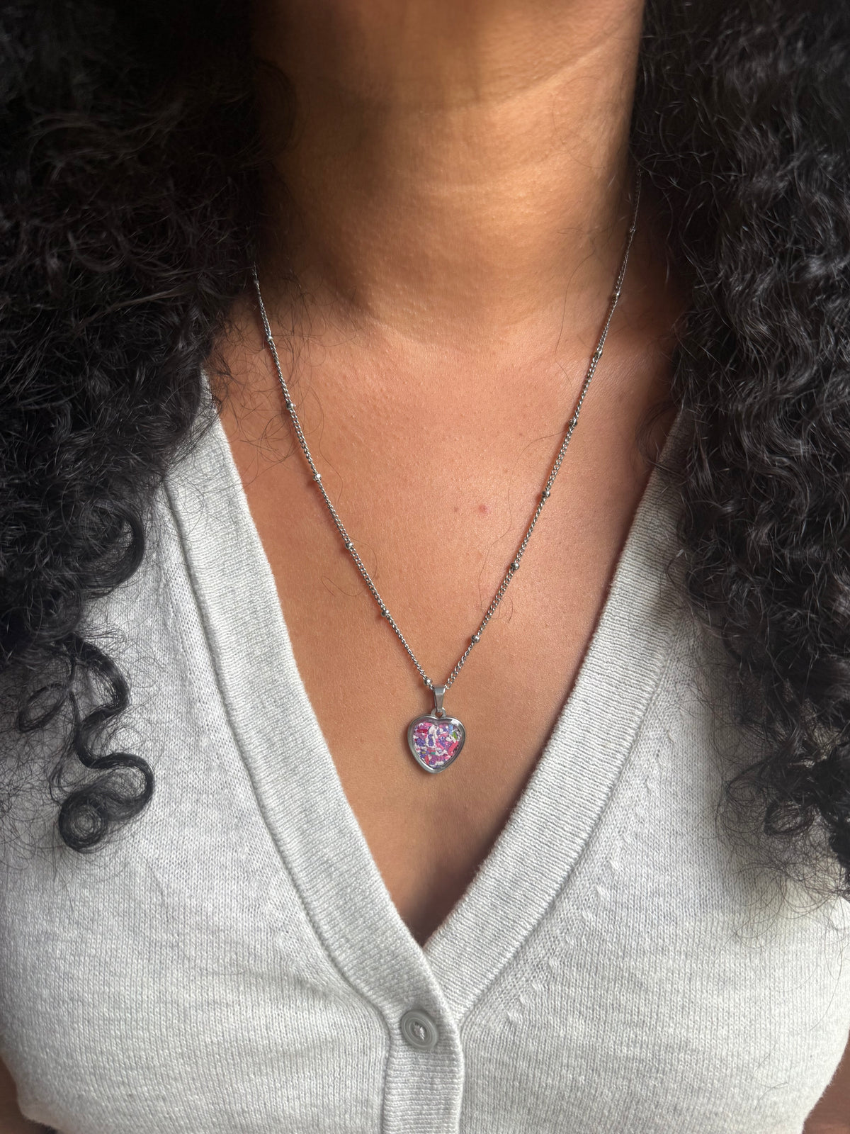 Adjuntas Heart Necklace