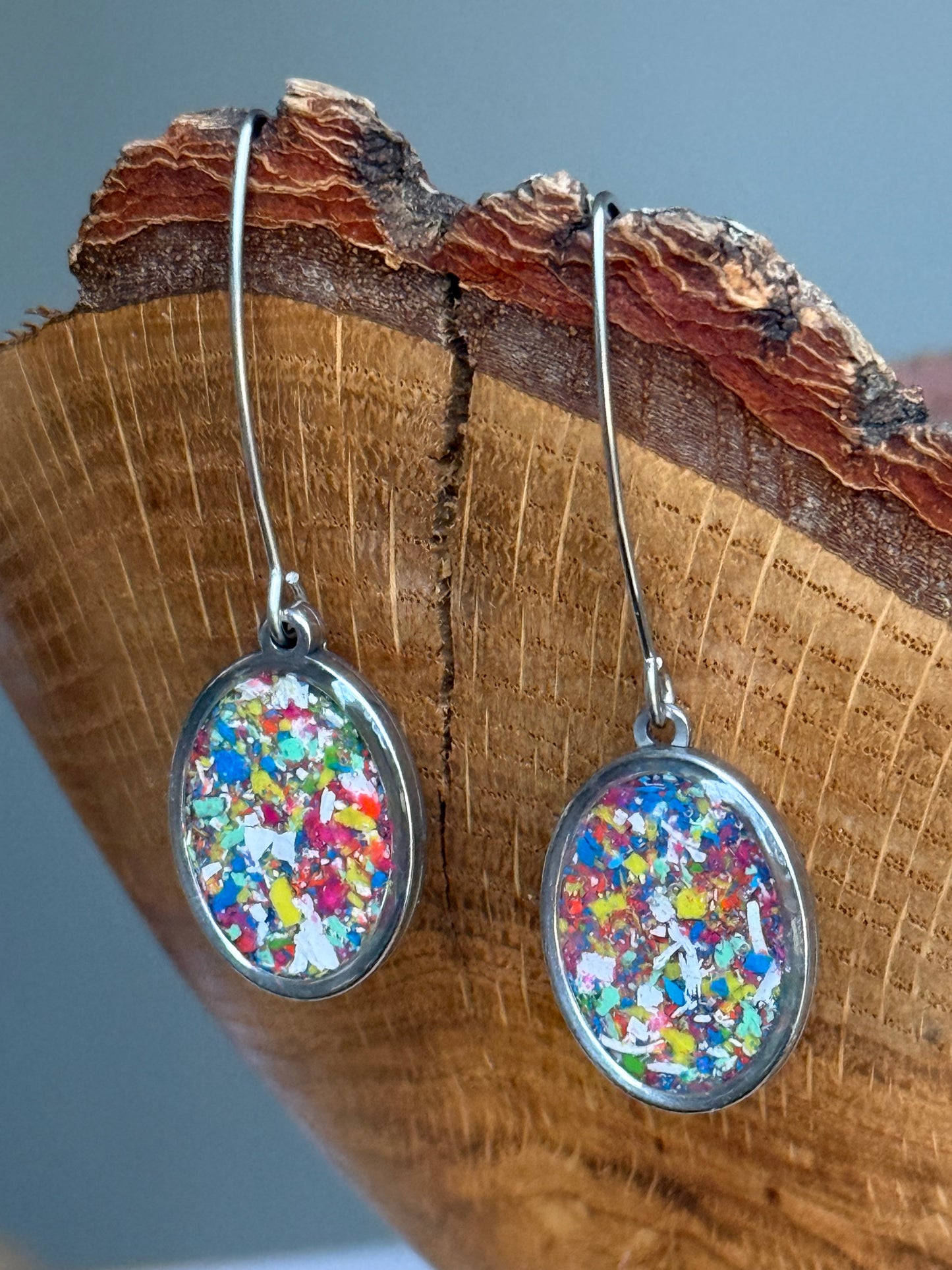 Prisma Drop Earrings (Wildflower Garden)
