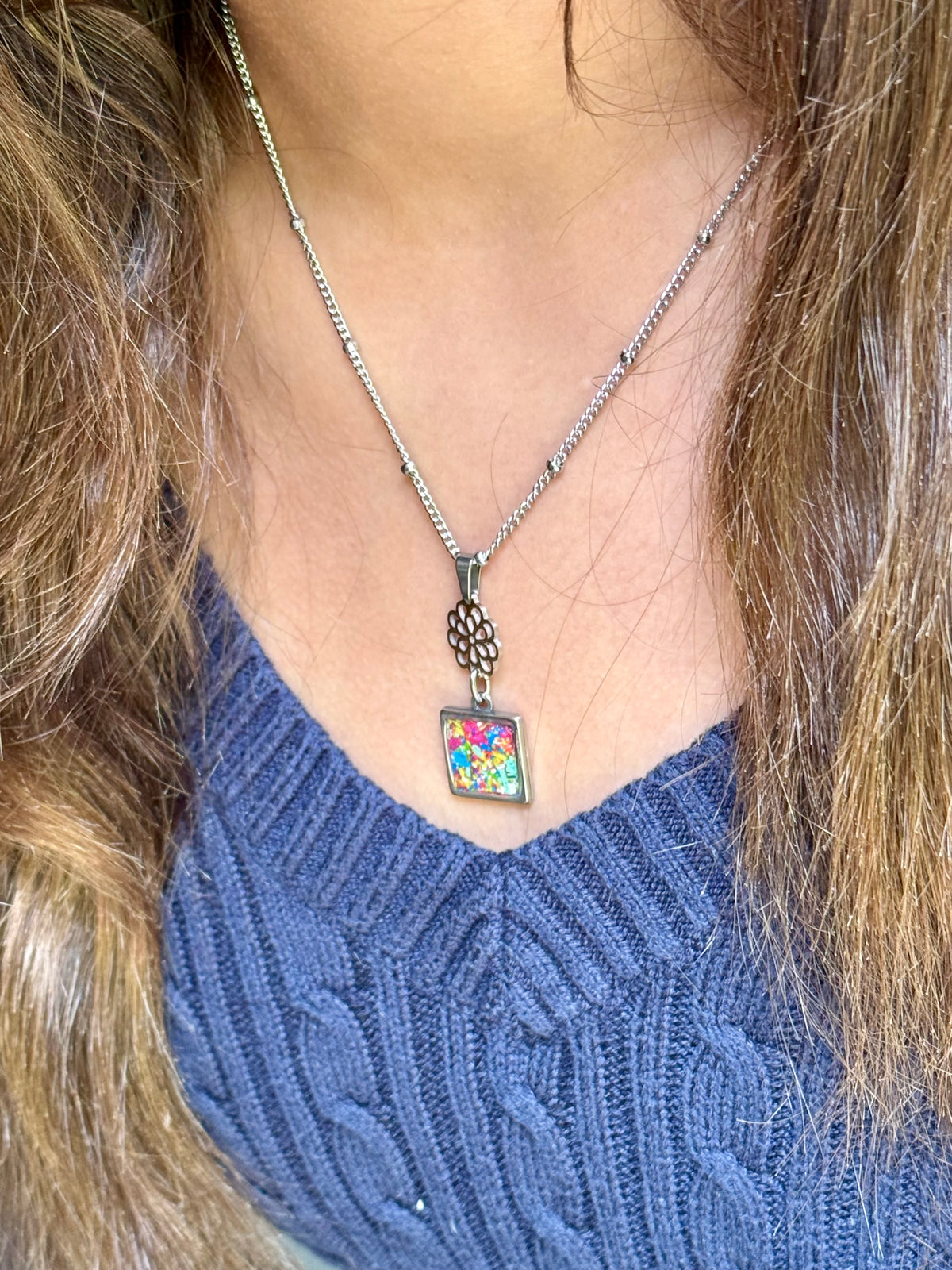 Mayagüez Floral Pendant (1)