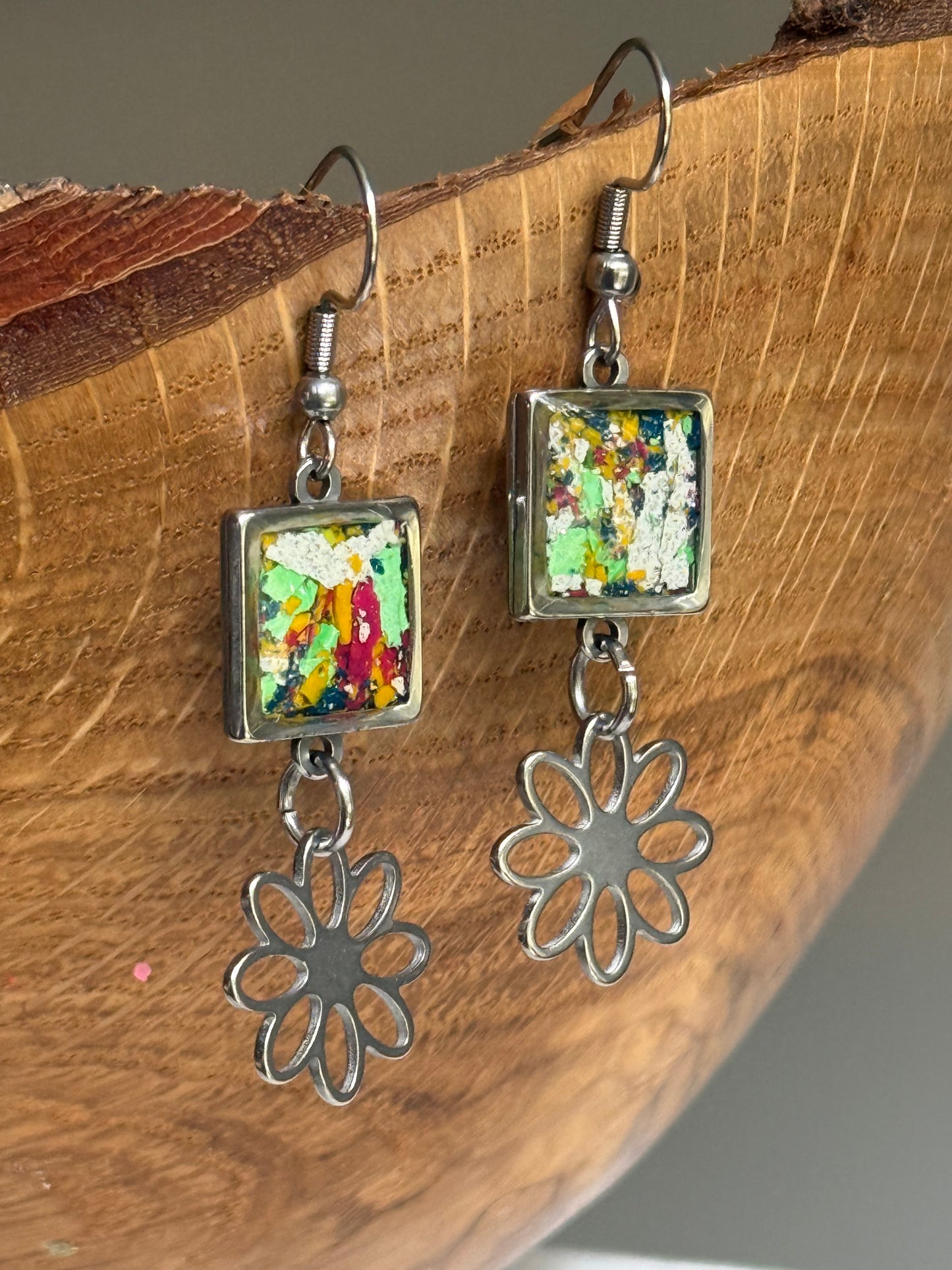 Vintage Flower Earrings