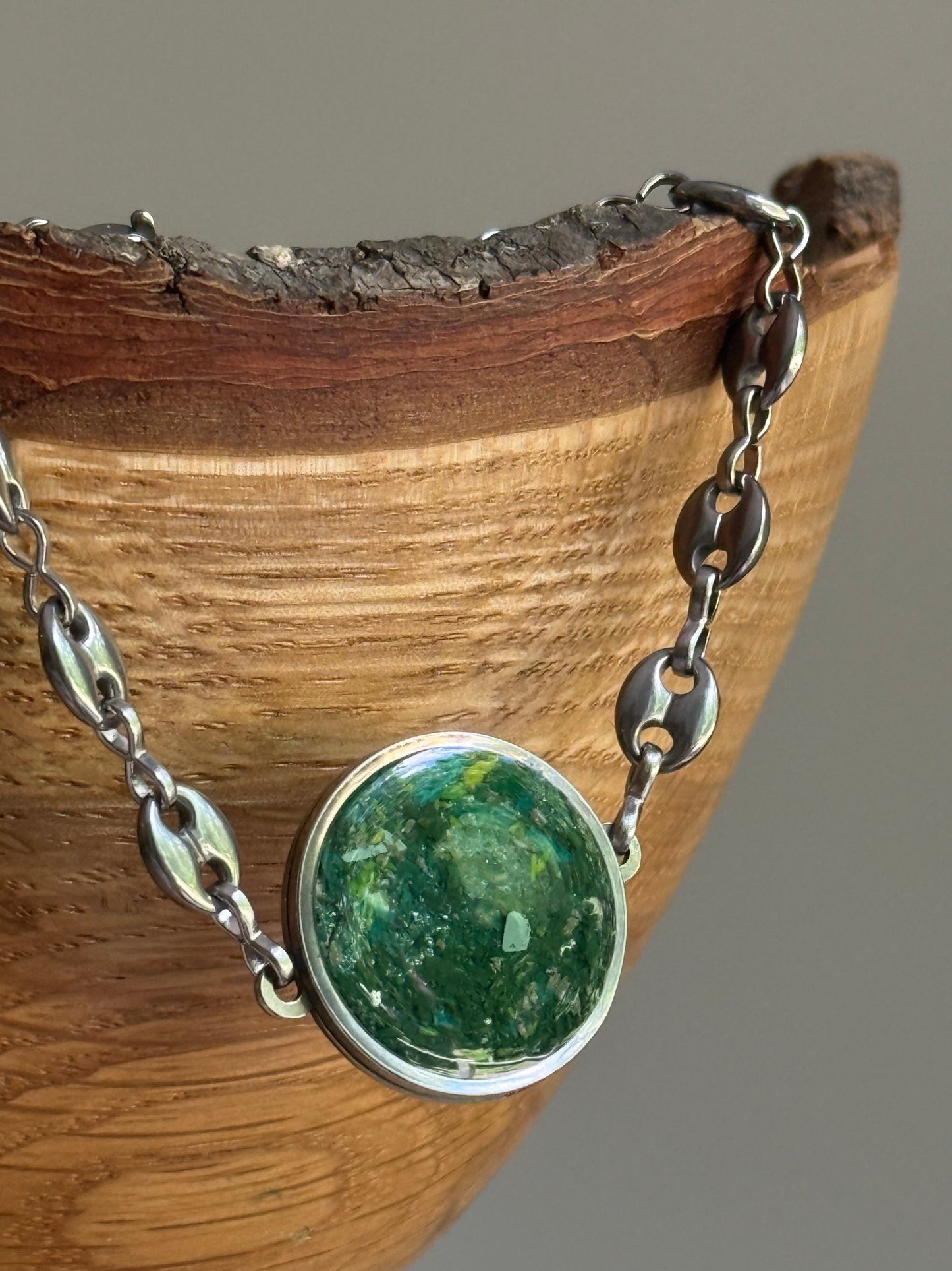 Emerald Links Mariner Bracelet