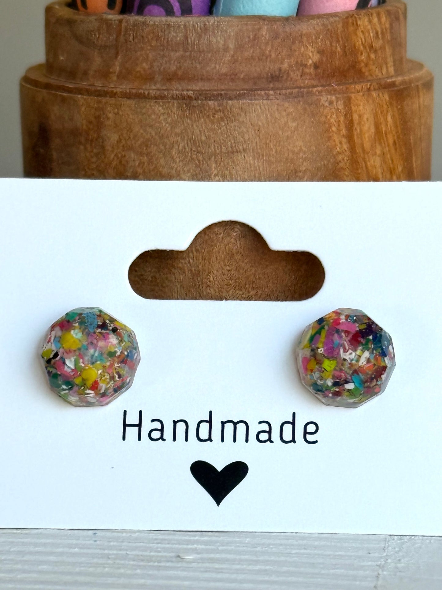 Small Round Studs (Multicolor)