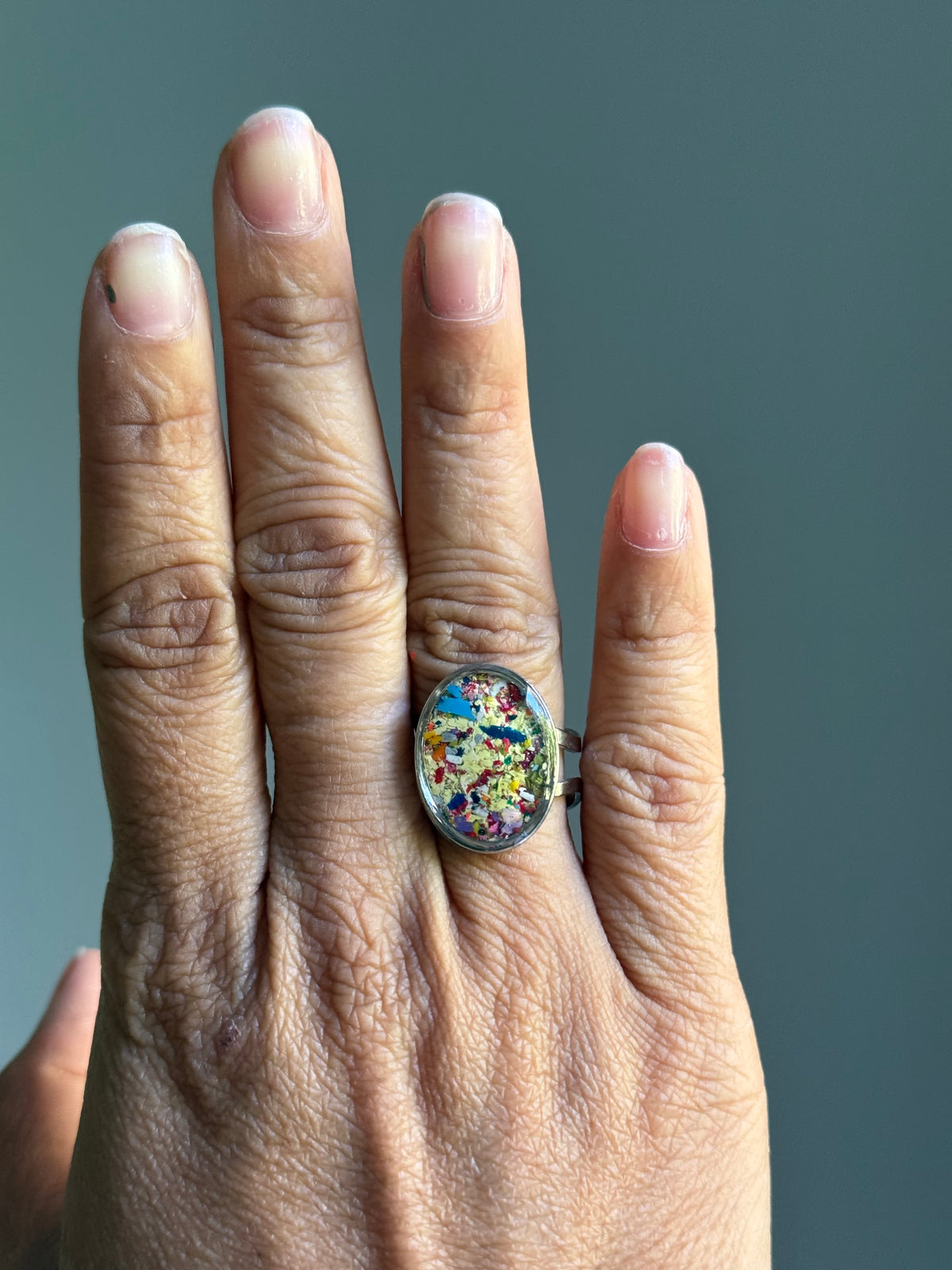 Anise Flower - Oval Ring