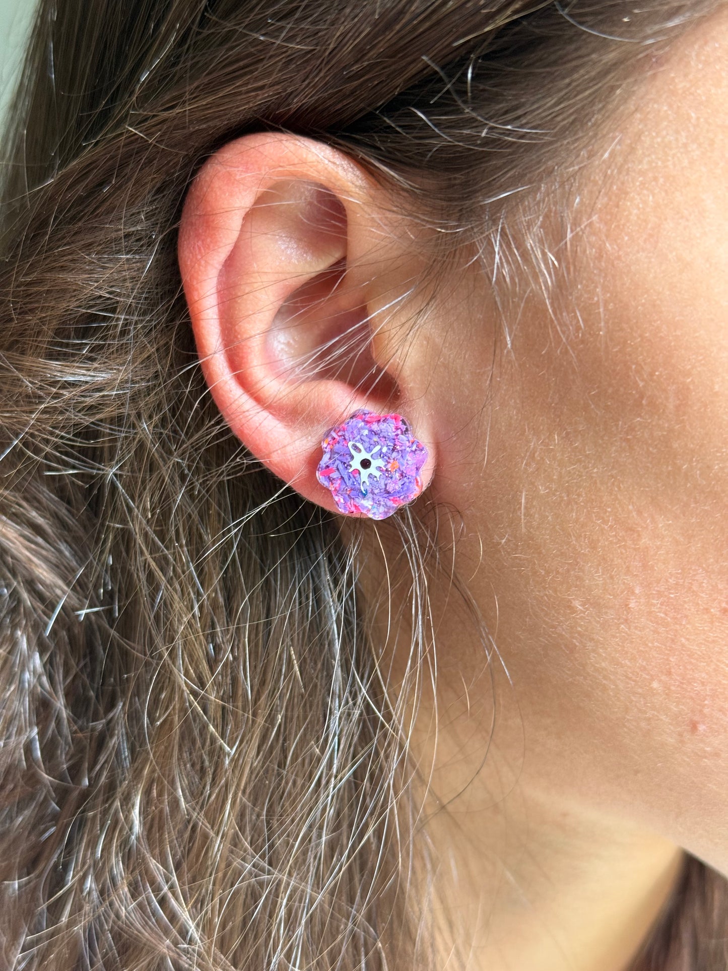 Crayon Blooms (Freckled Lilacs)