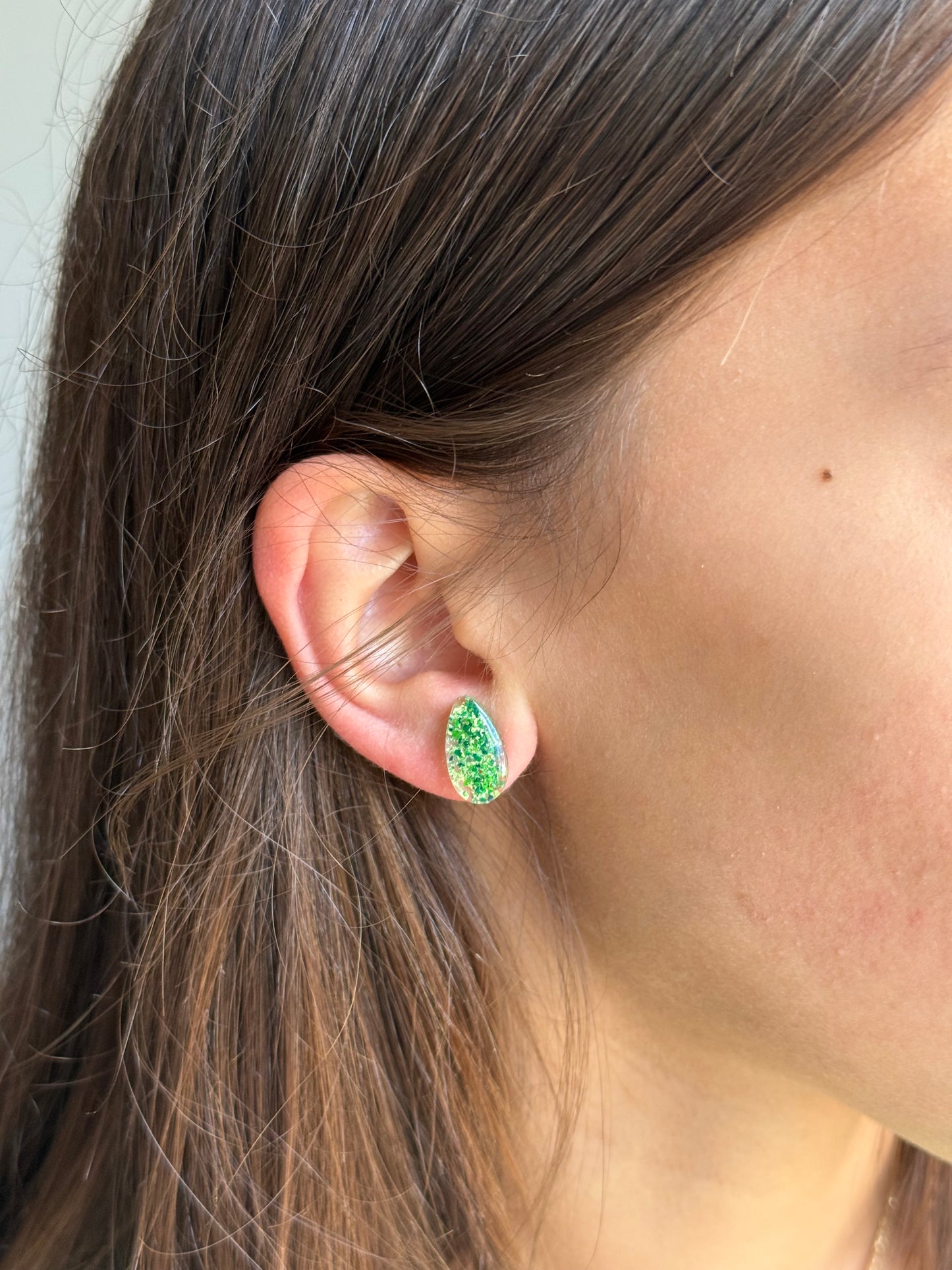 Raindrop Studs (Forest Clouds)