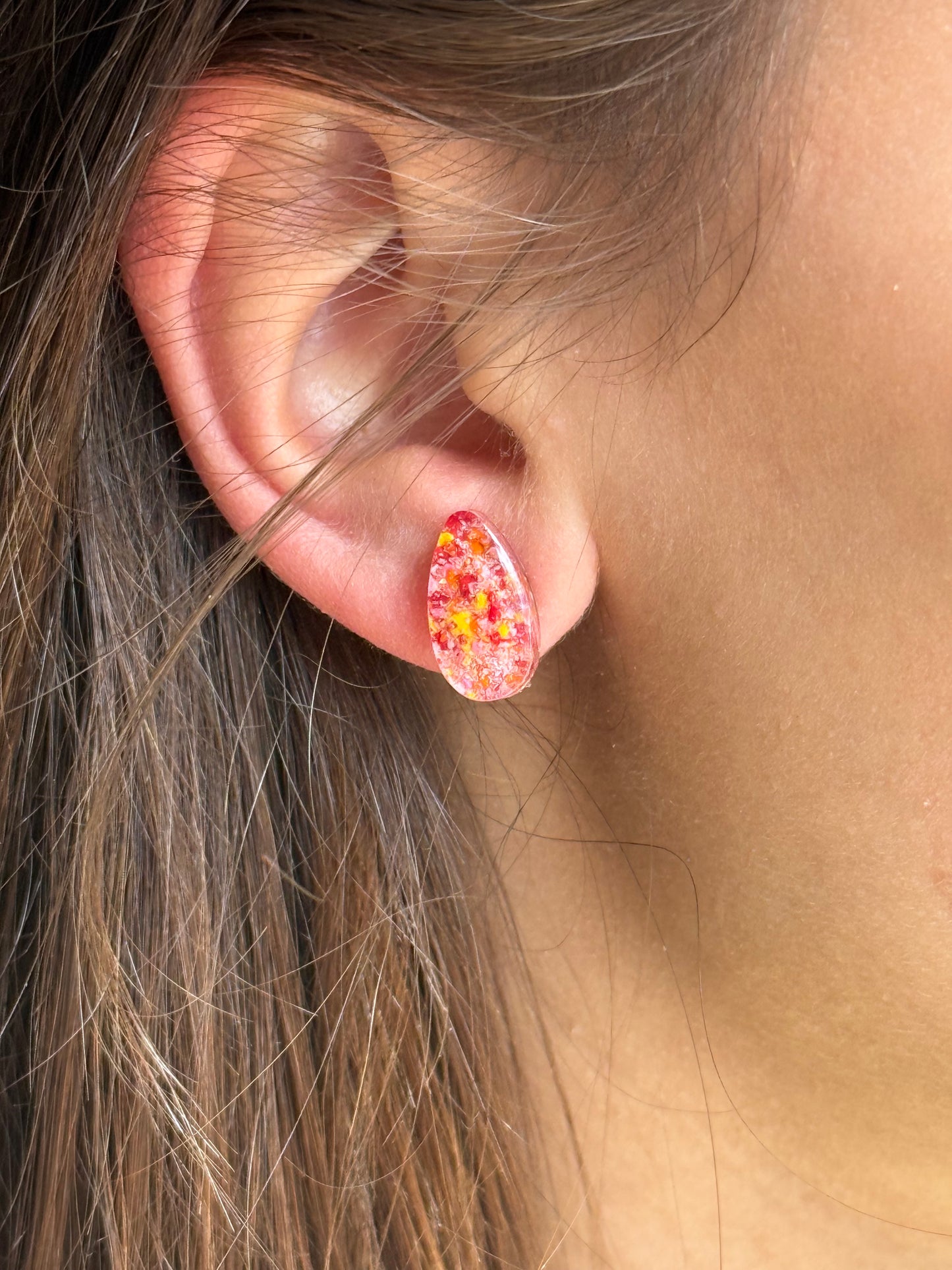 Raindrop Studs (Fall Clouds)