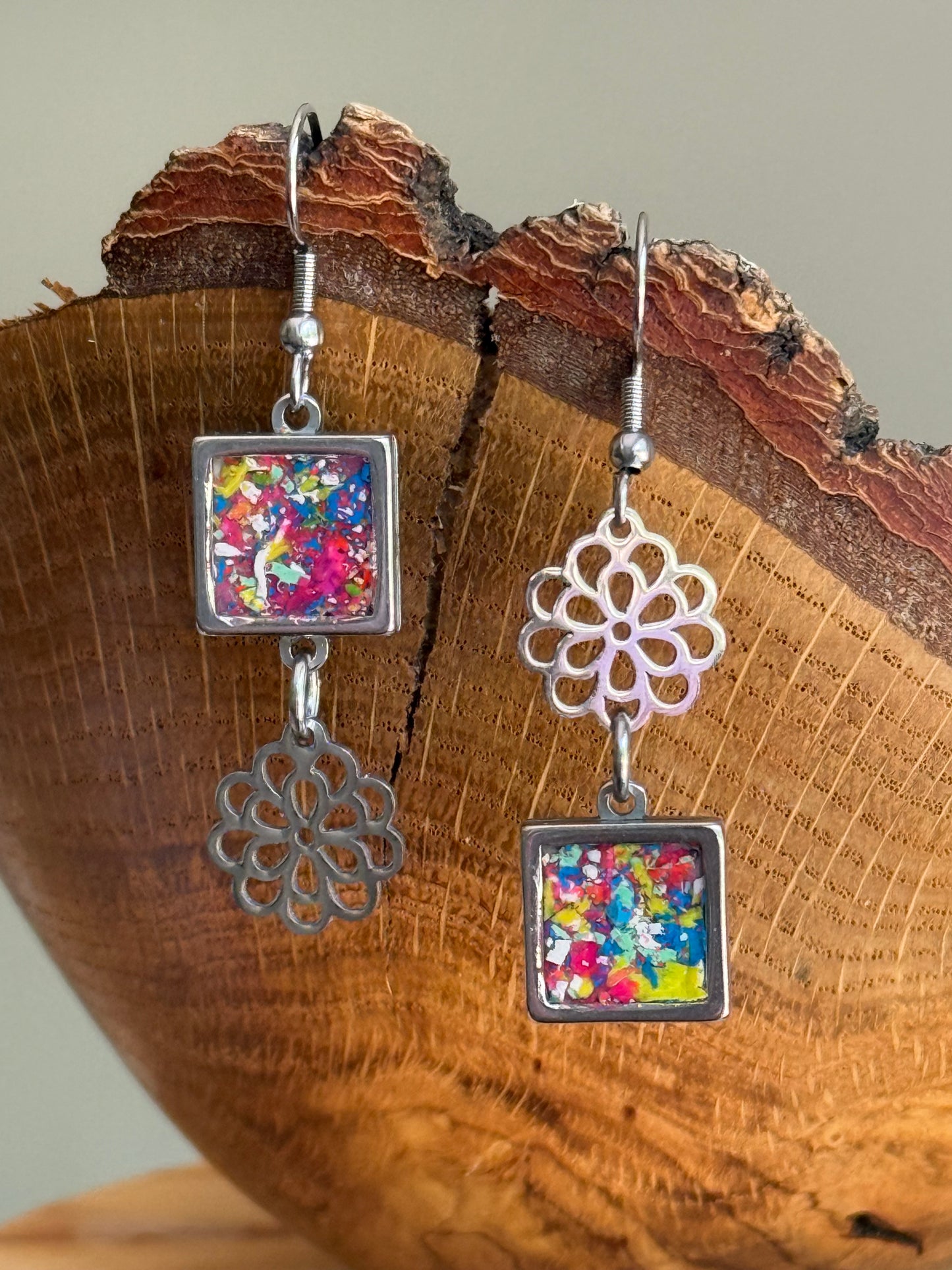 Twisted Candy Bouquet Earrings