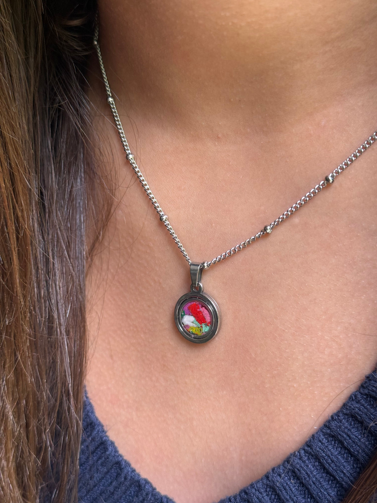Mosaic Round Pendant