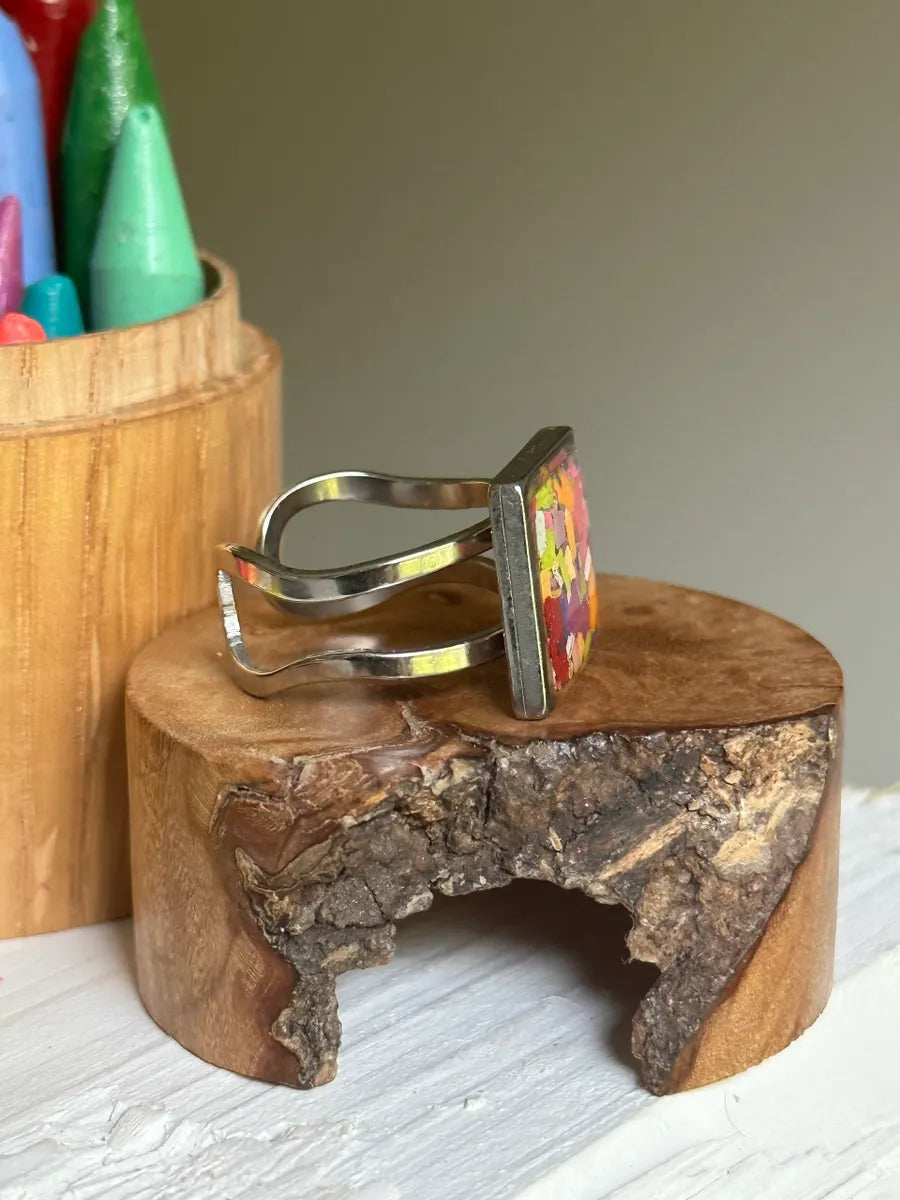 Multicolored Square Ring