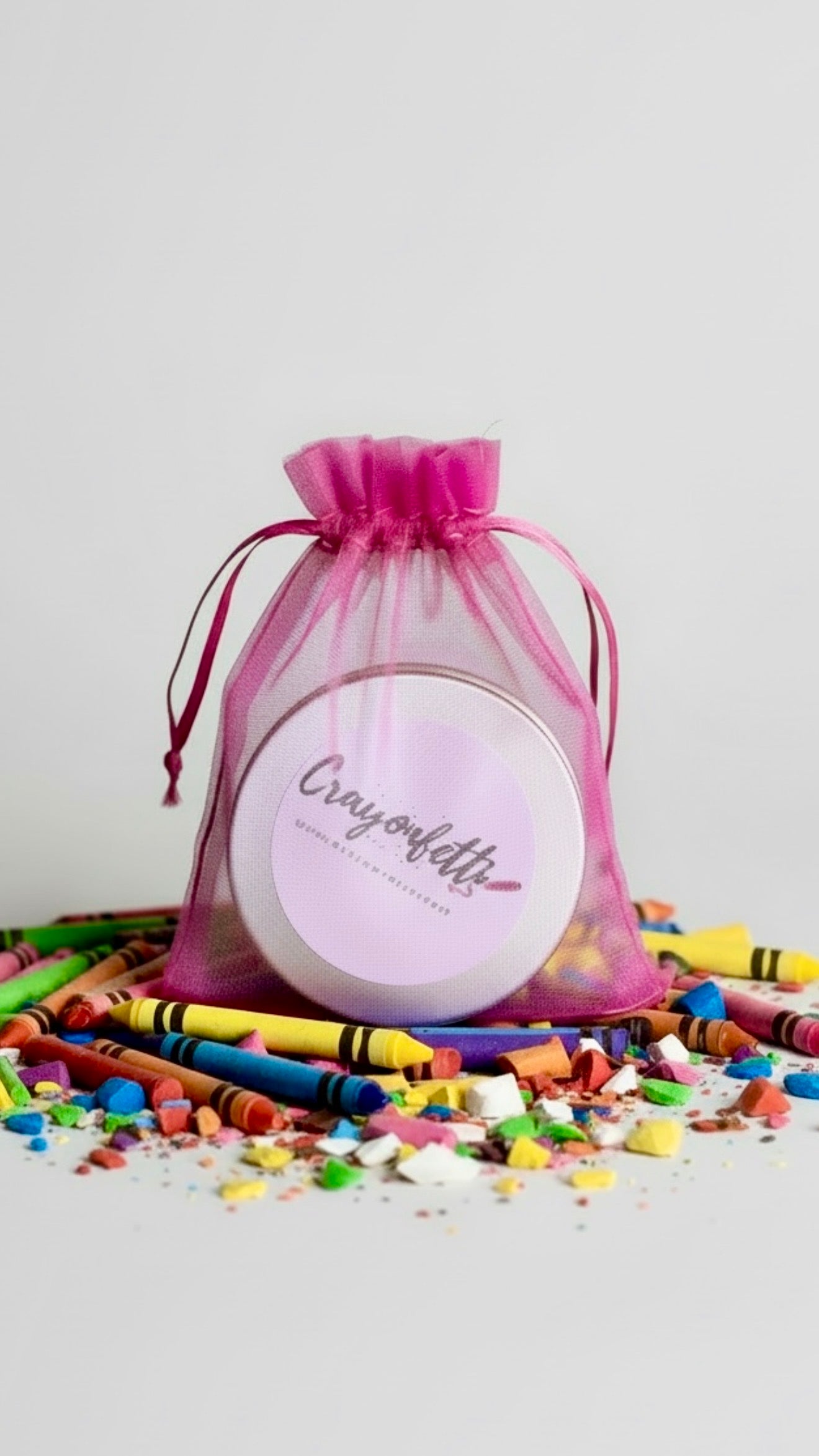 Medium Heart Pendant (Peaches)