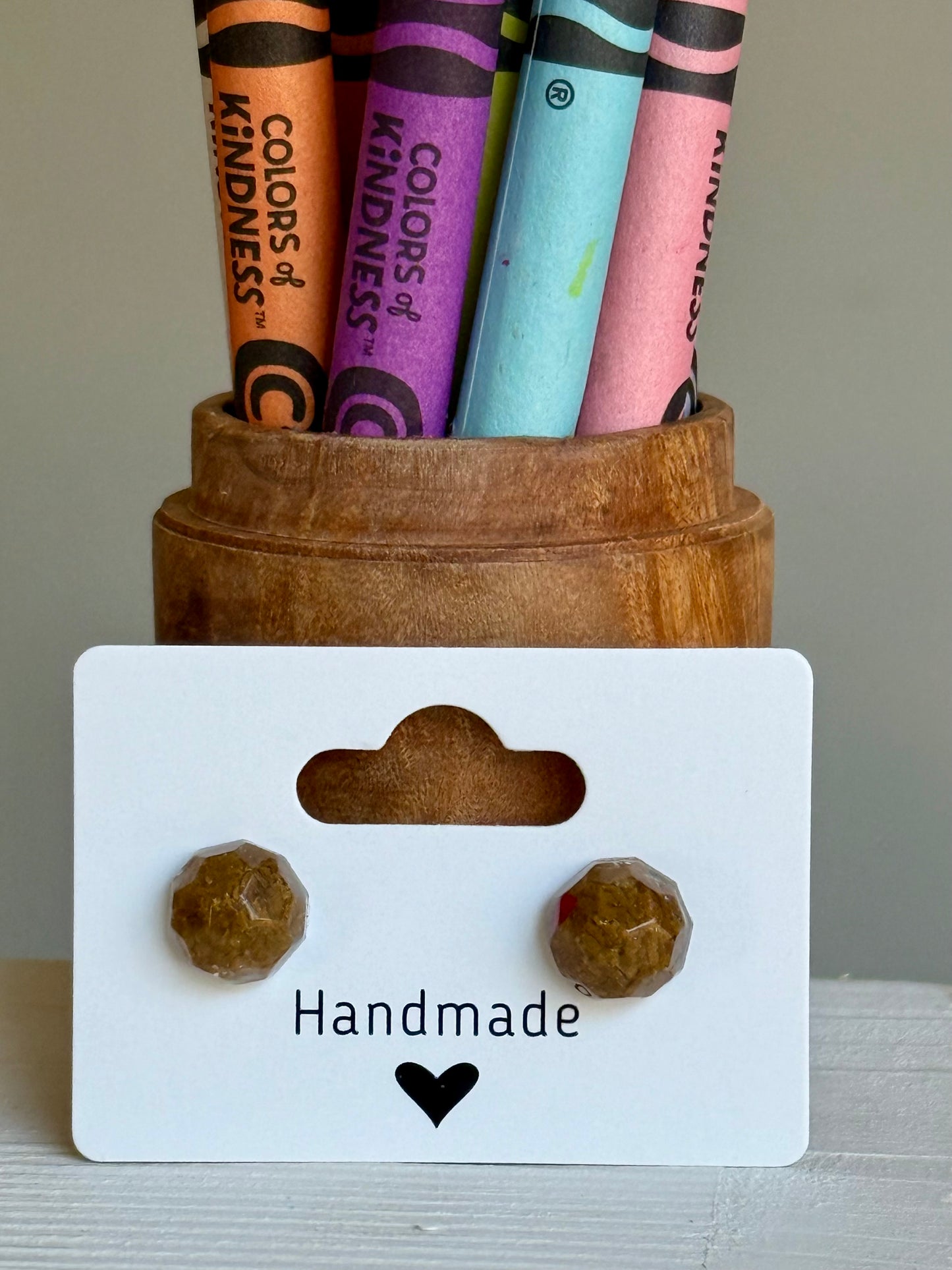 Small Round Studs (Gold)