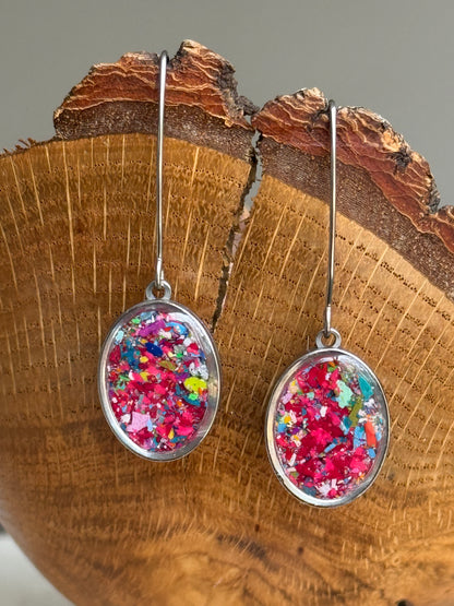 Prisma Drop Earrings (Flamenco)