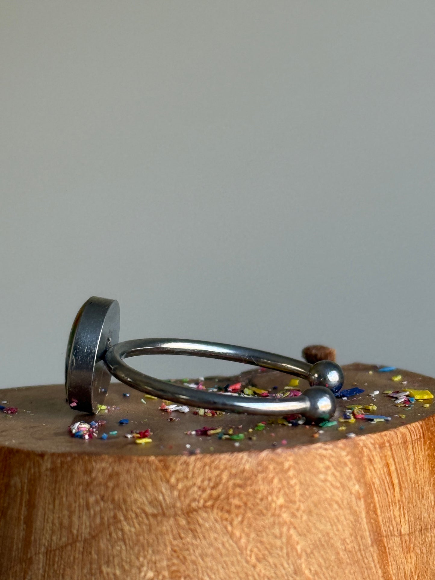 Small Stacking Ring (Lavender Glow)