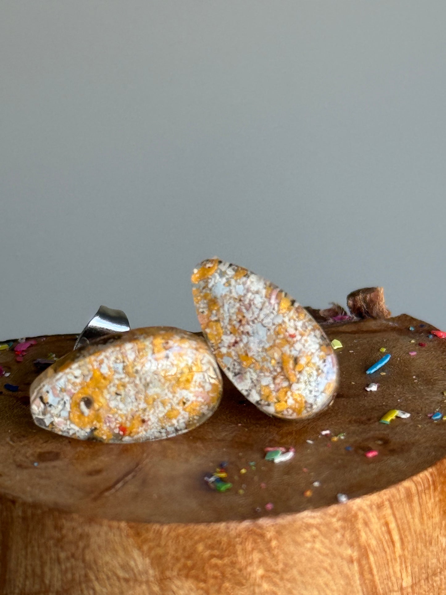 Raindrop Studs (Summer Clouds)