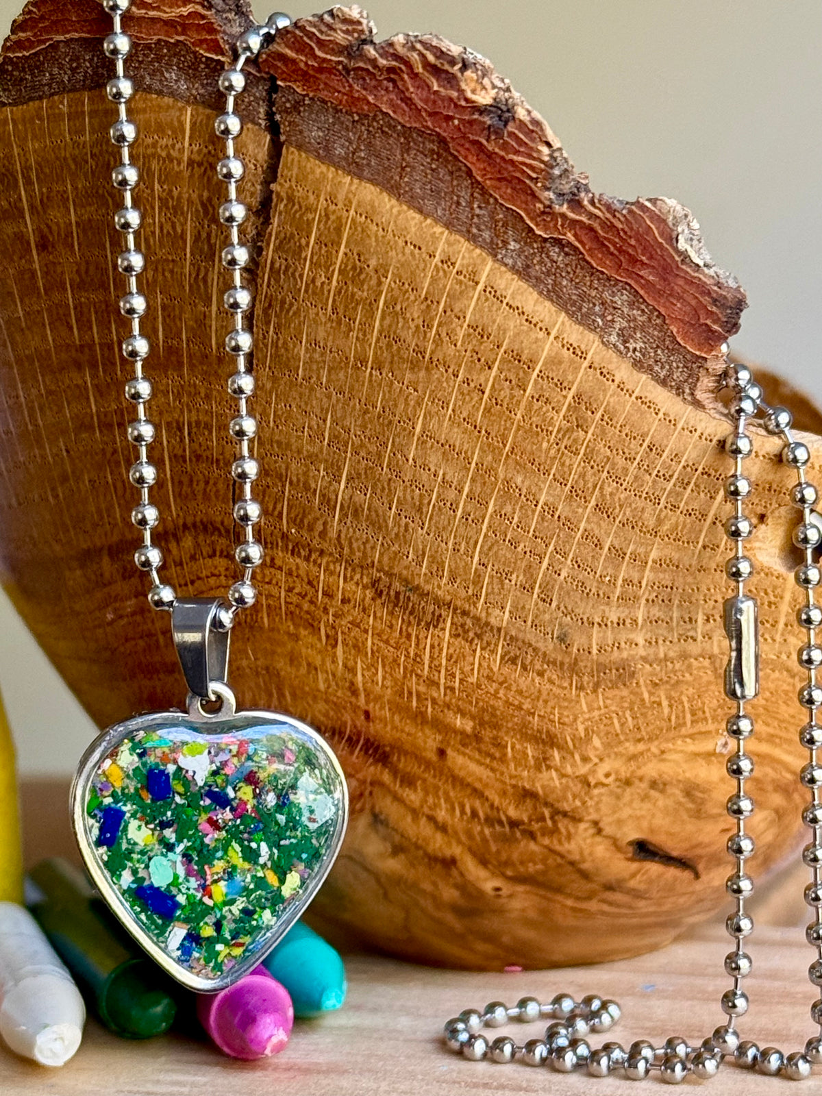 Salty Lady Heart Pendant