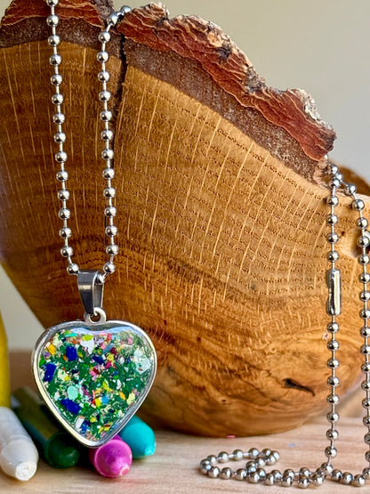 Salty Lady Heart Pendant