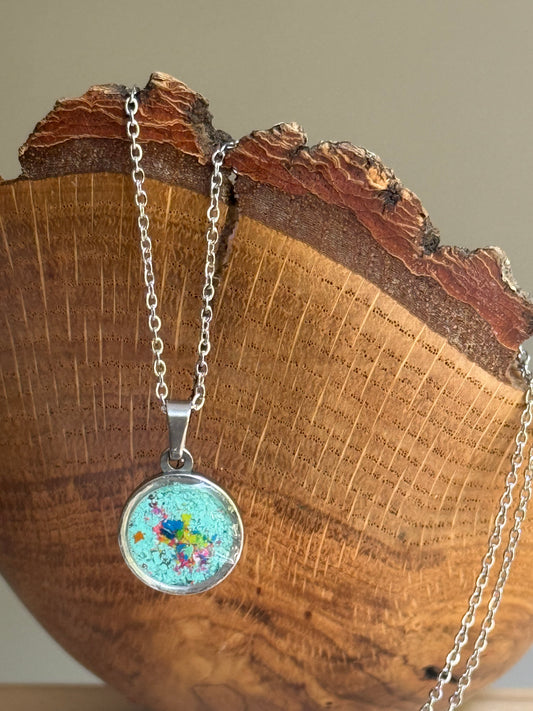 Electric Sea Necklace