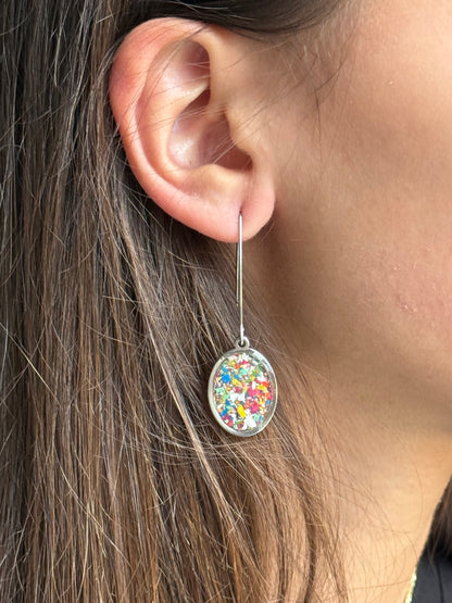 Prisma Drop Earrings (Wildflower Garden)