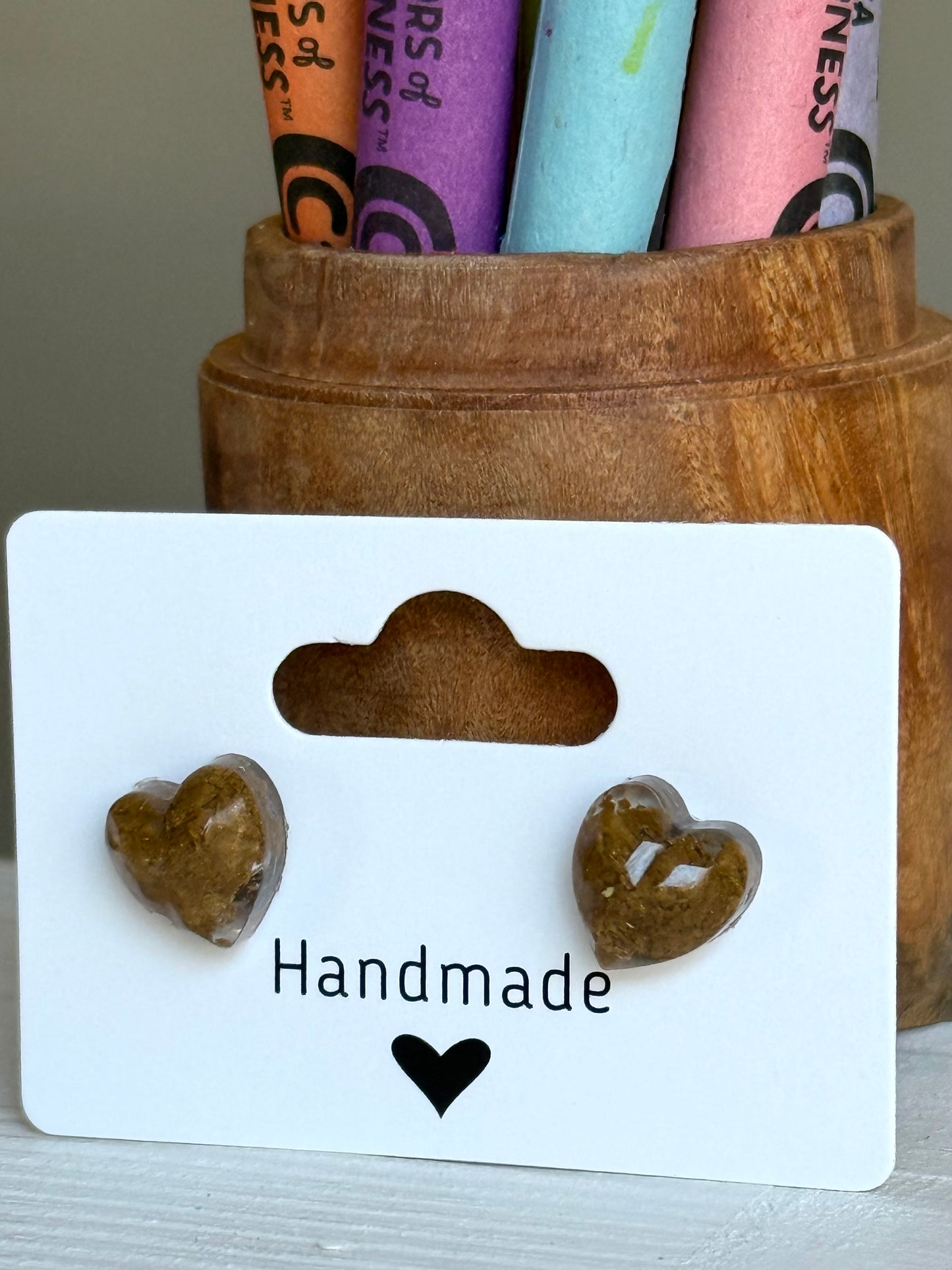 Small  Heart Studs (Gold)