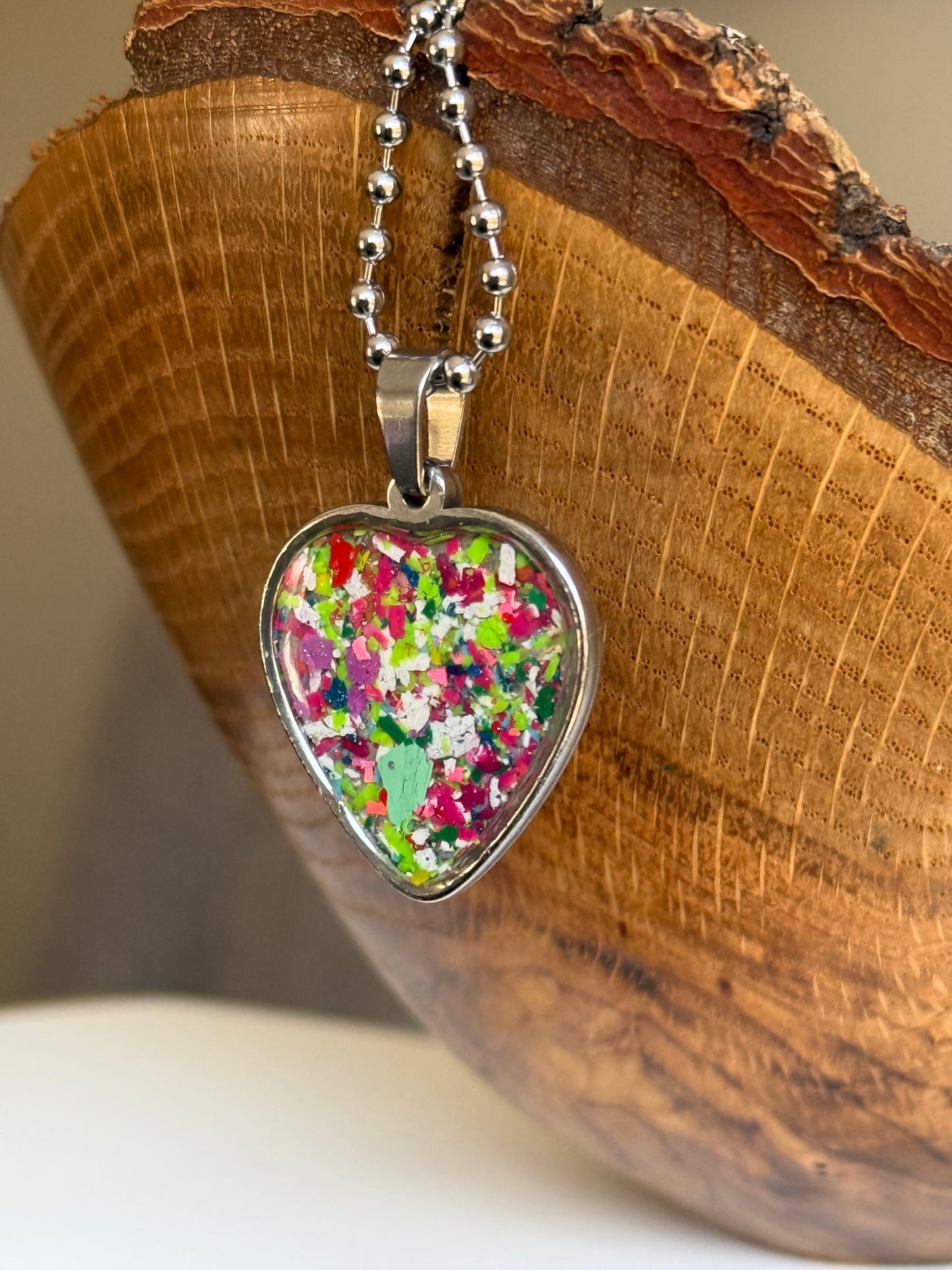 Medium Joy Heart Pendant (Enchanted)