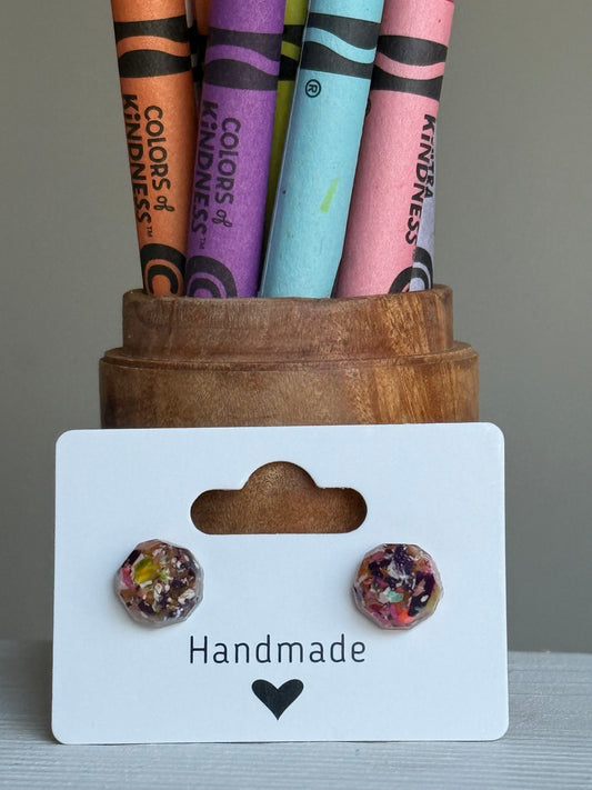 Small Round Studs (Autumn)