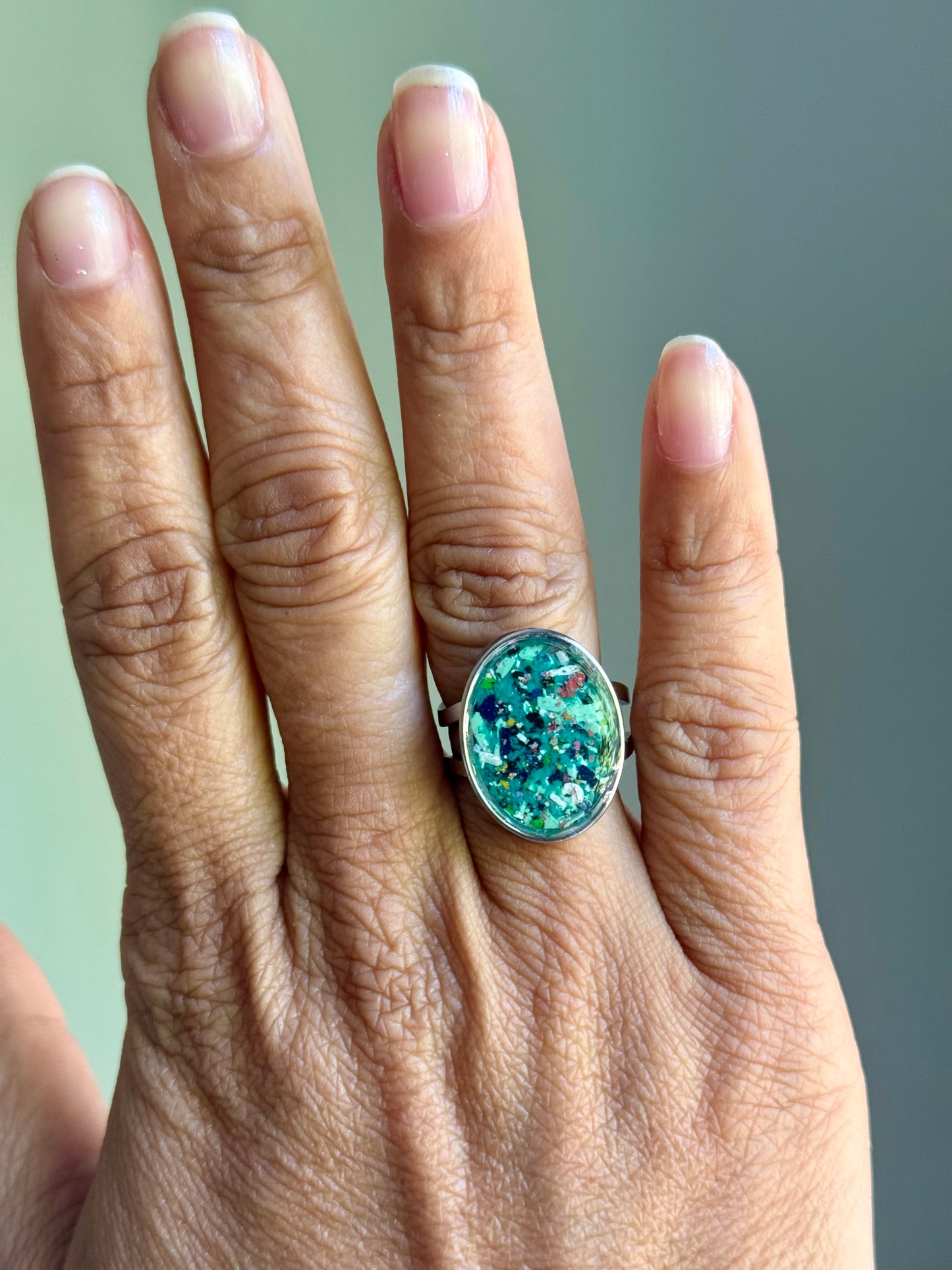 Mountain Meadow Oval Ring