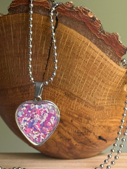 A true one-of-a-kind, only one made. This exact pendant will be yours and yours only.