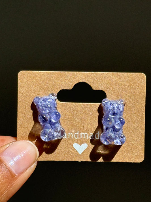 Crayon Gummy Bear Studs (Mauvelous)