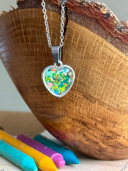 Groovy Heart Necklace