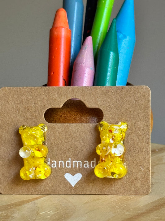 McDonalds Crayon Bear Studs