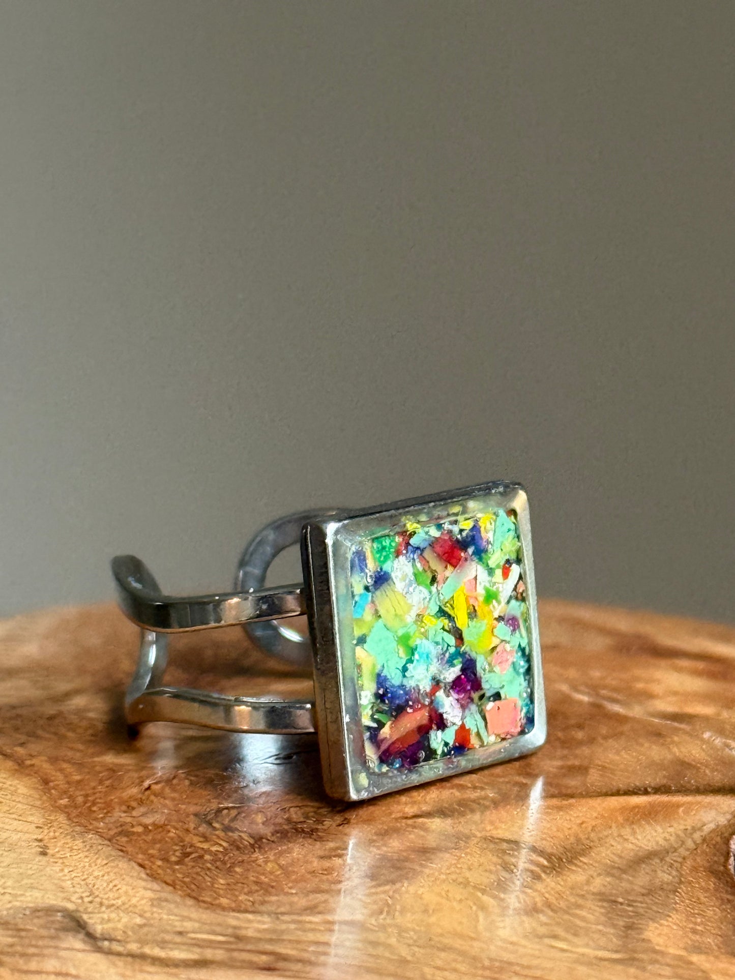 Licornes (bague carrée)