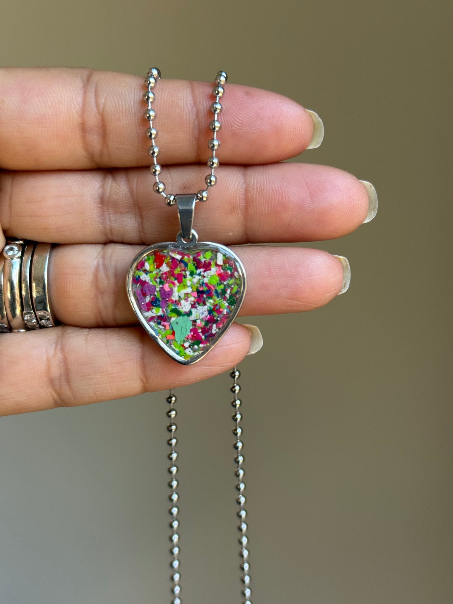 Medium Joy Heart Pendant (Enchanted)