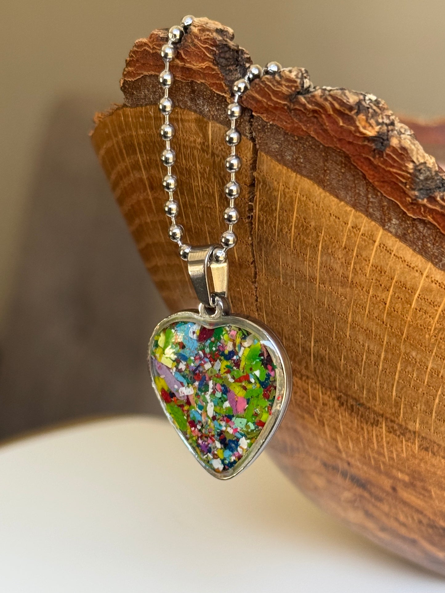 Medium Joy Heart Pendant (Multicolor)
