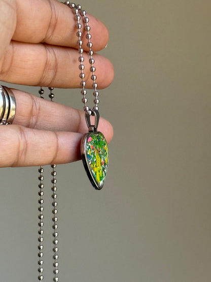 Medium Joy Heart Pendant (Paradise)